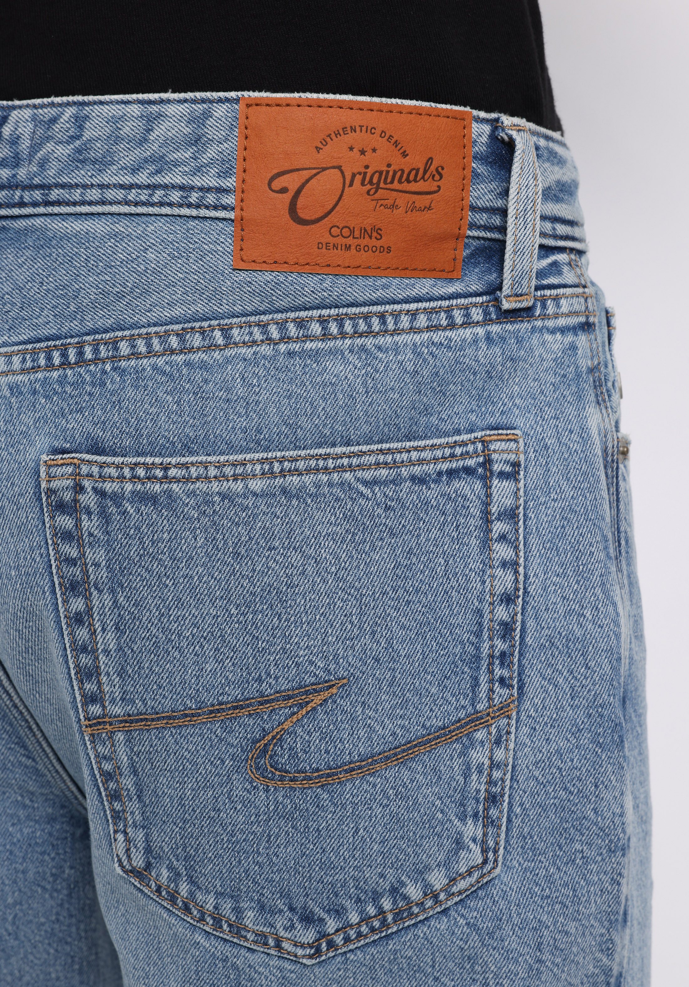 Regular Fit   Erkek İndigo Jean Pantolon
