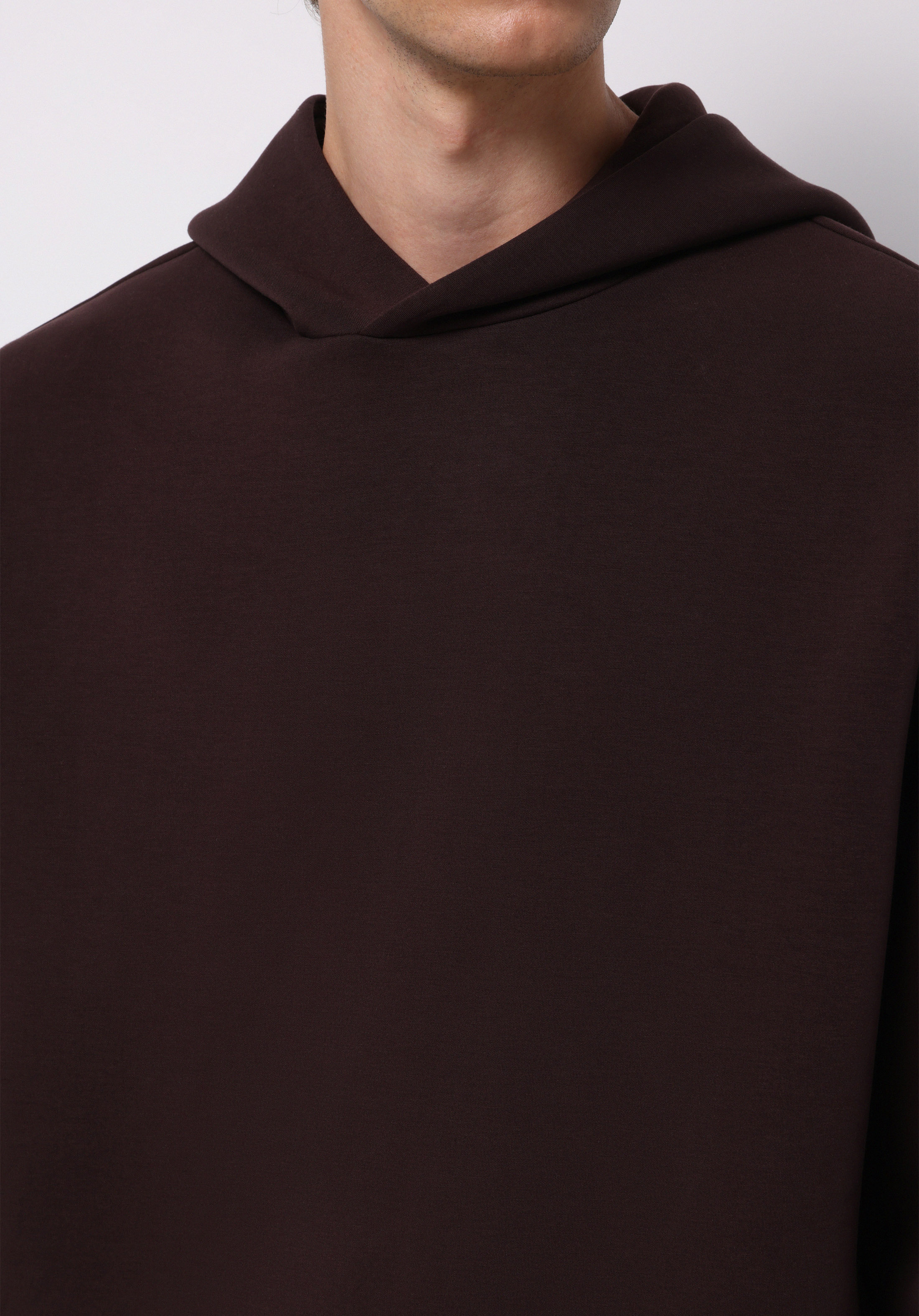 Oversize Fit   Erkek Mor Sweatshirt