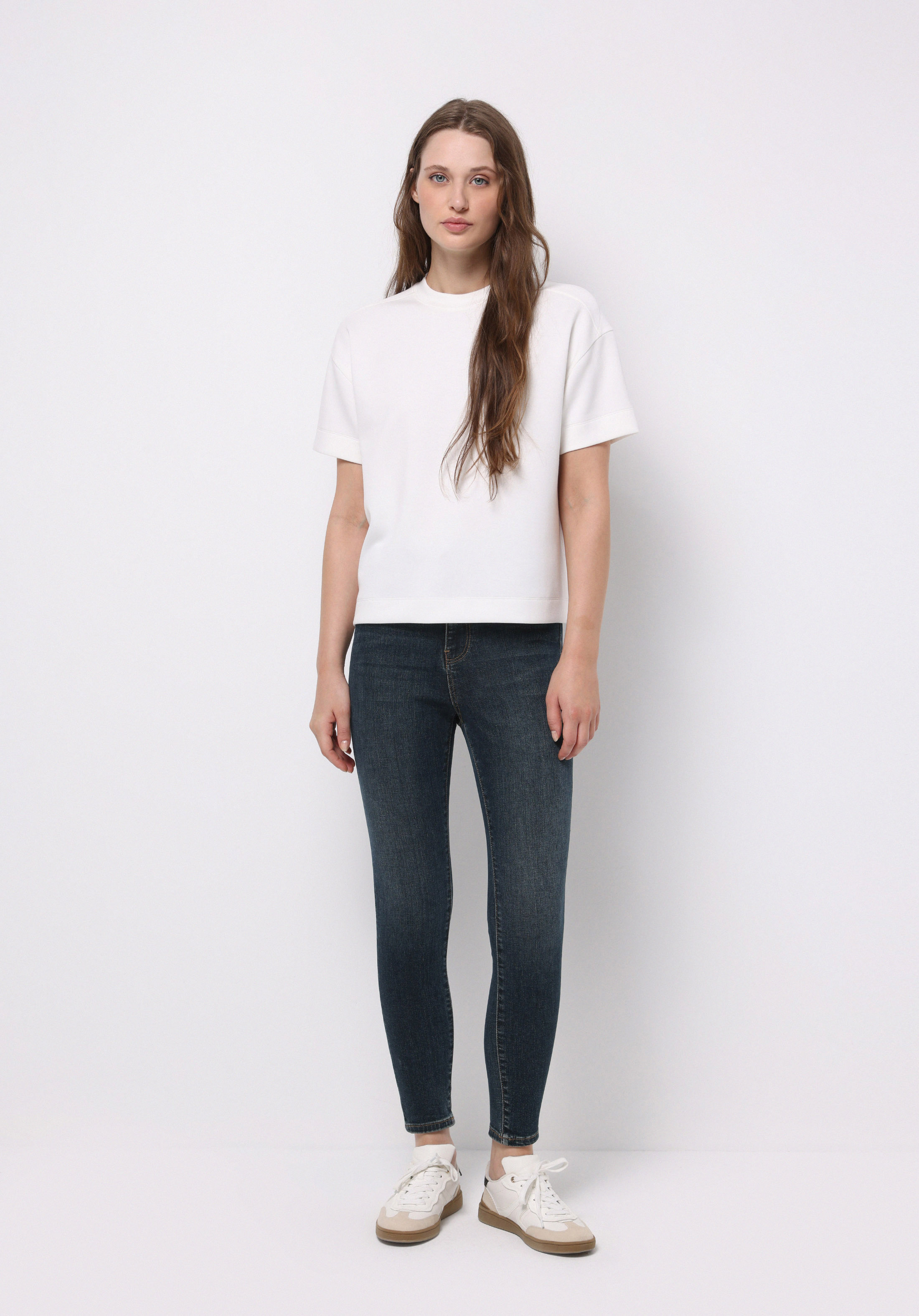 Skinny Fit   Kadın Koyu İndigo Jean Pantolon