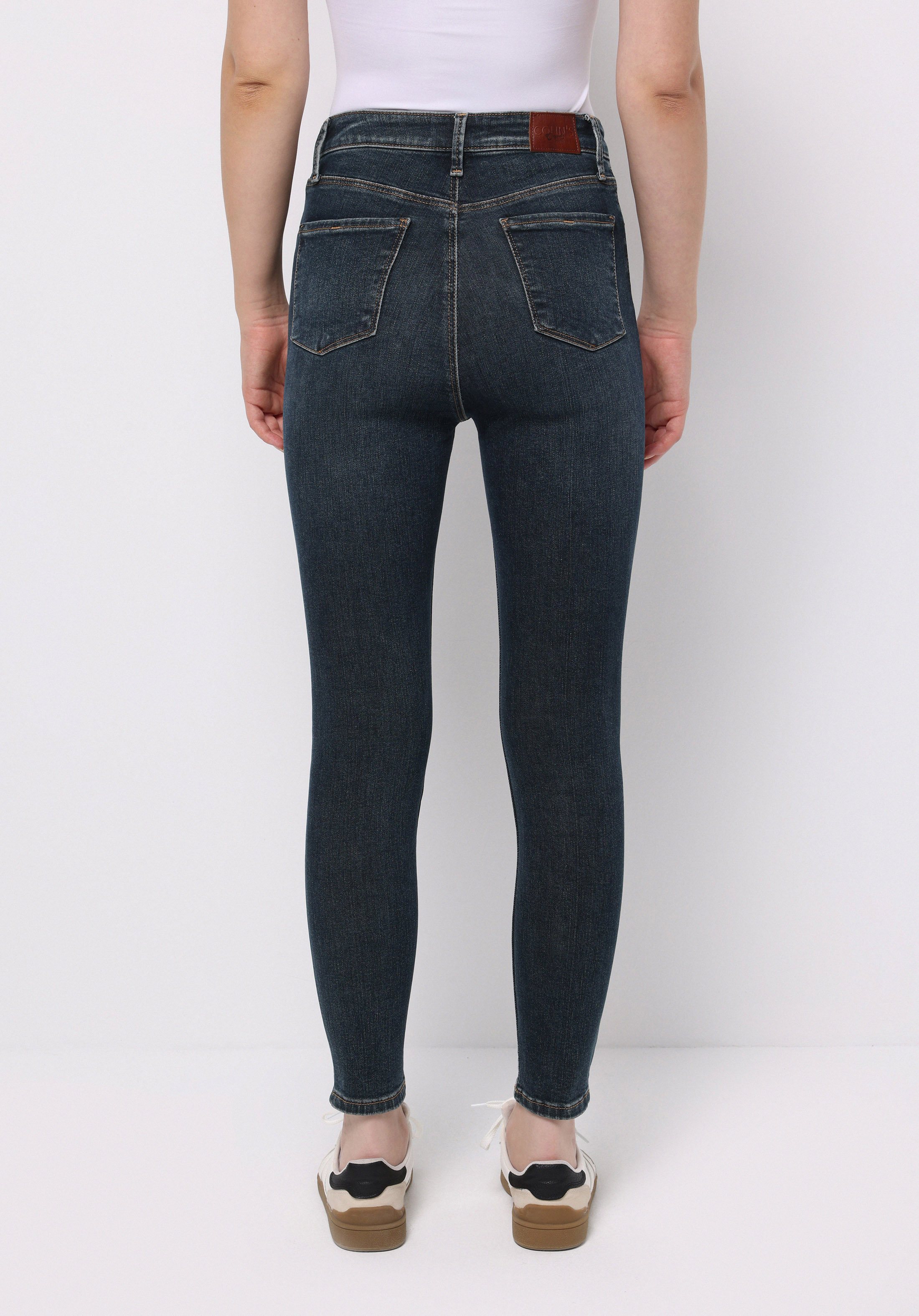 Skinny Fit   Kadın Koyu İndigo Jean Pantolon