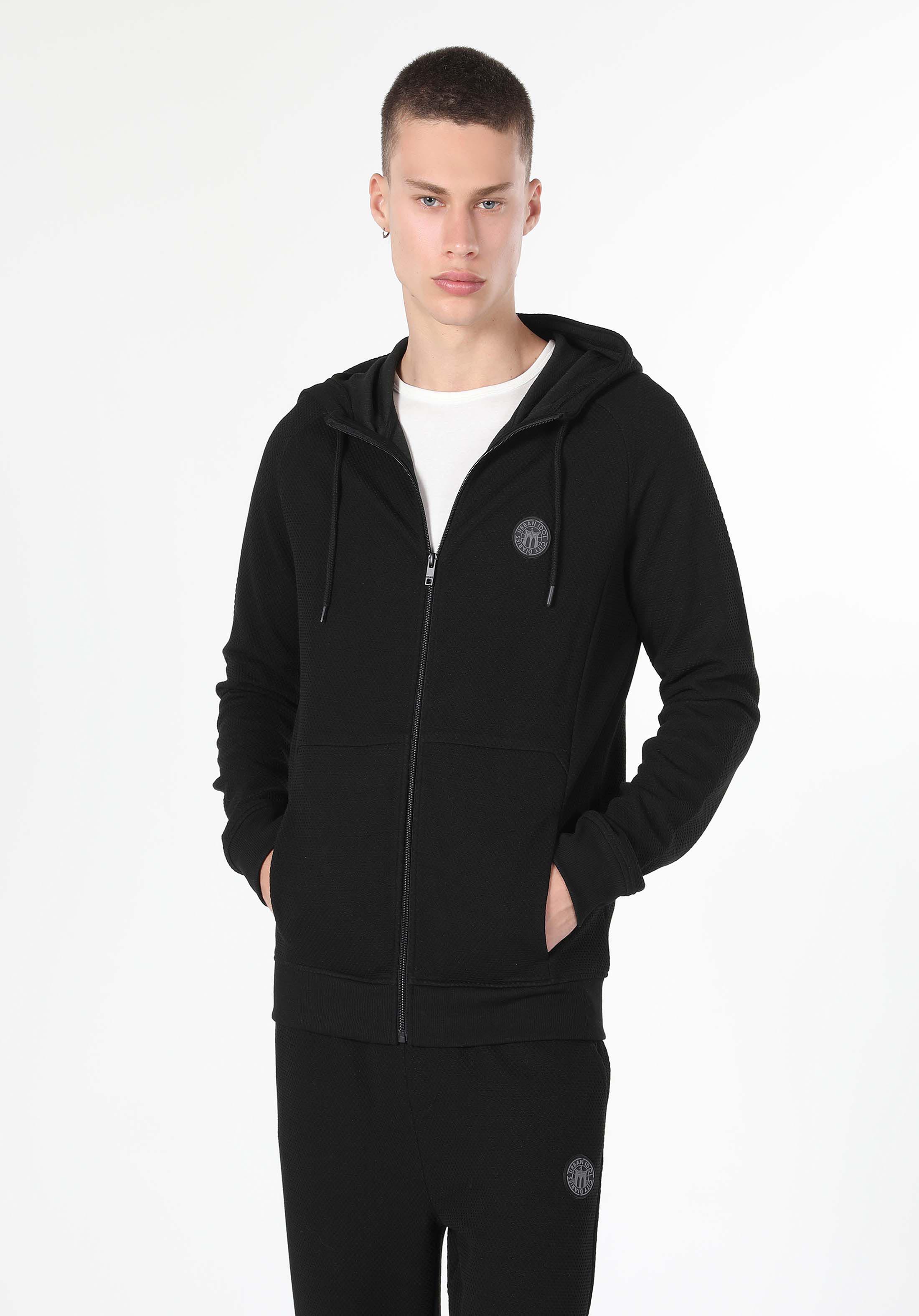 Slim Fit    Erkek Siyah Ceket