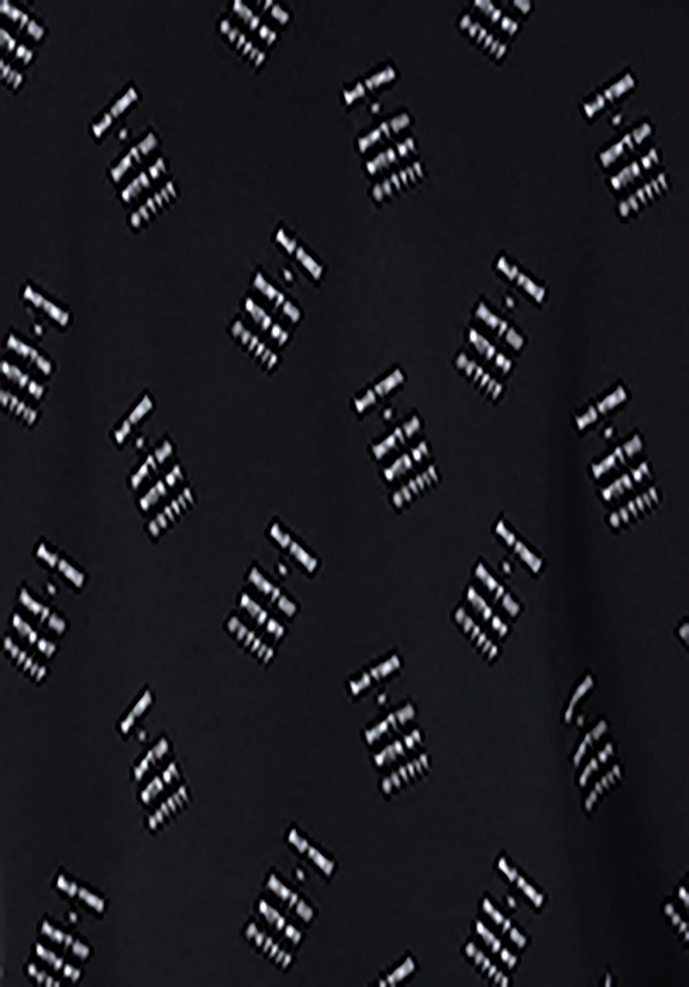 Regular Fit Polo Yaka Baskılı Erkek Siyah Kısa Kol Tişört