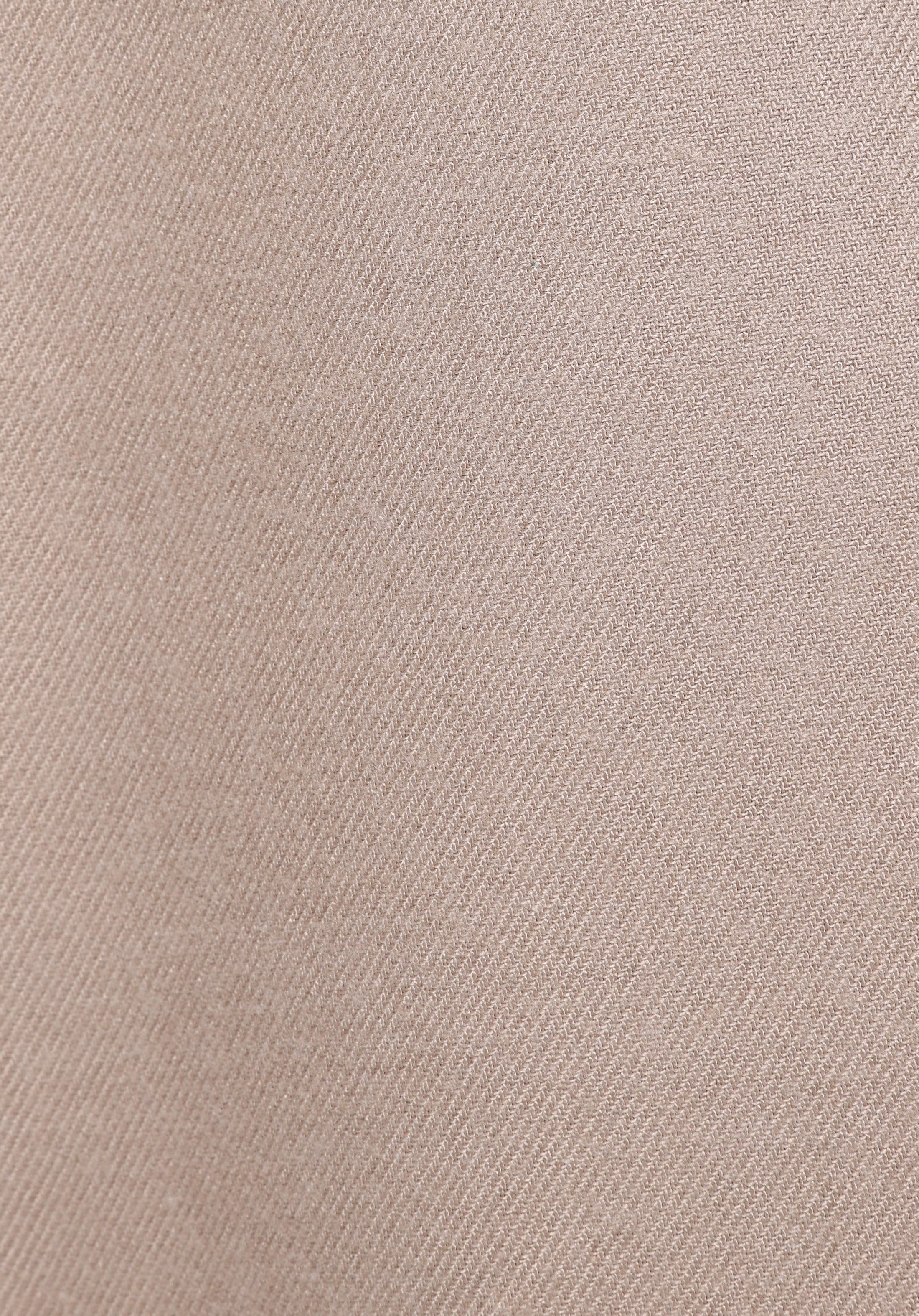 Relax Fit Shirt Neck Düz Kadın Bej Uzun Kol Gömlek