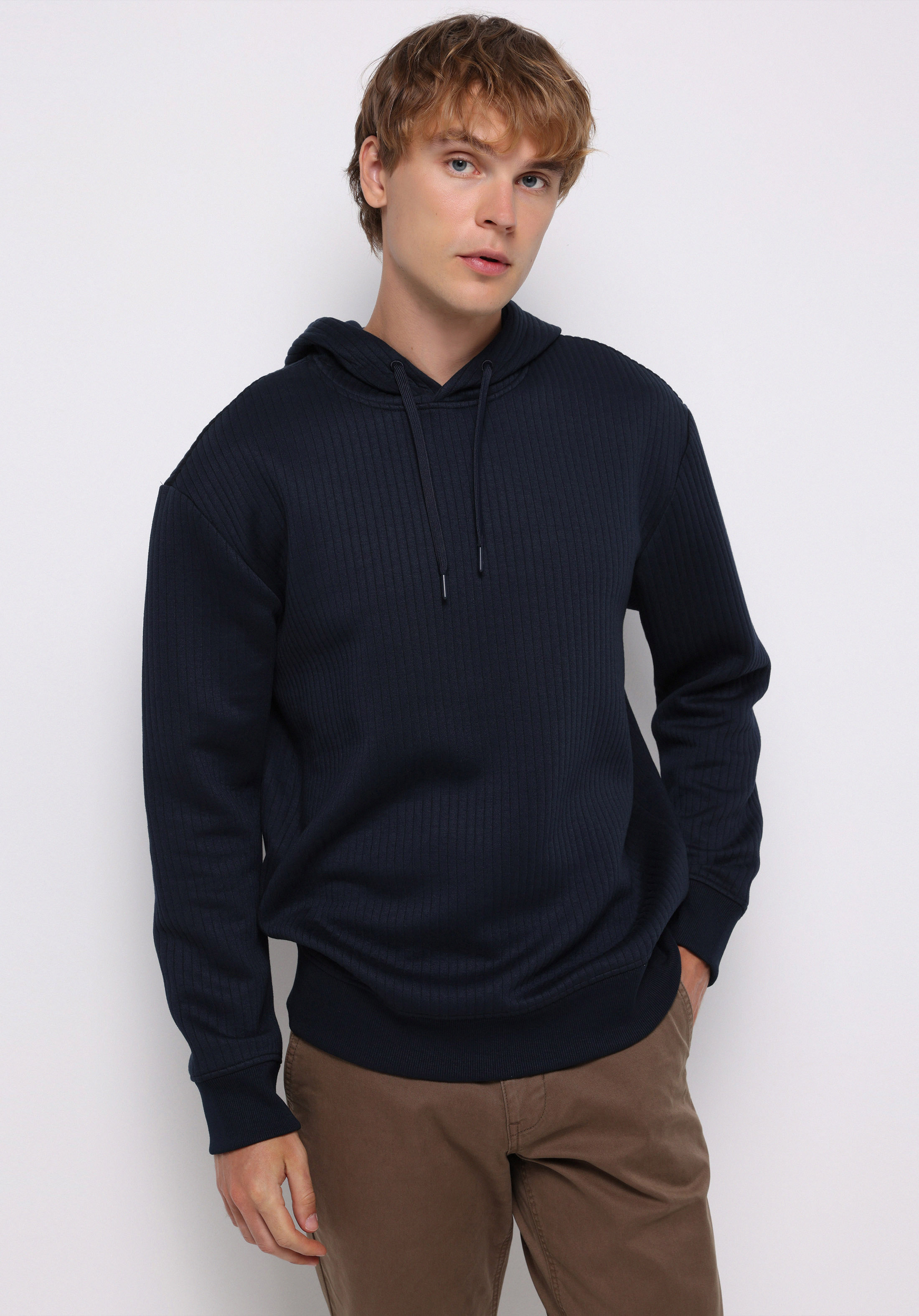 Comfort Fit   Erkek Lacivert Sweatshirt