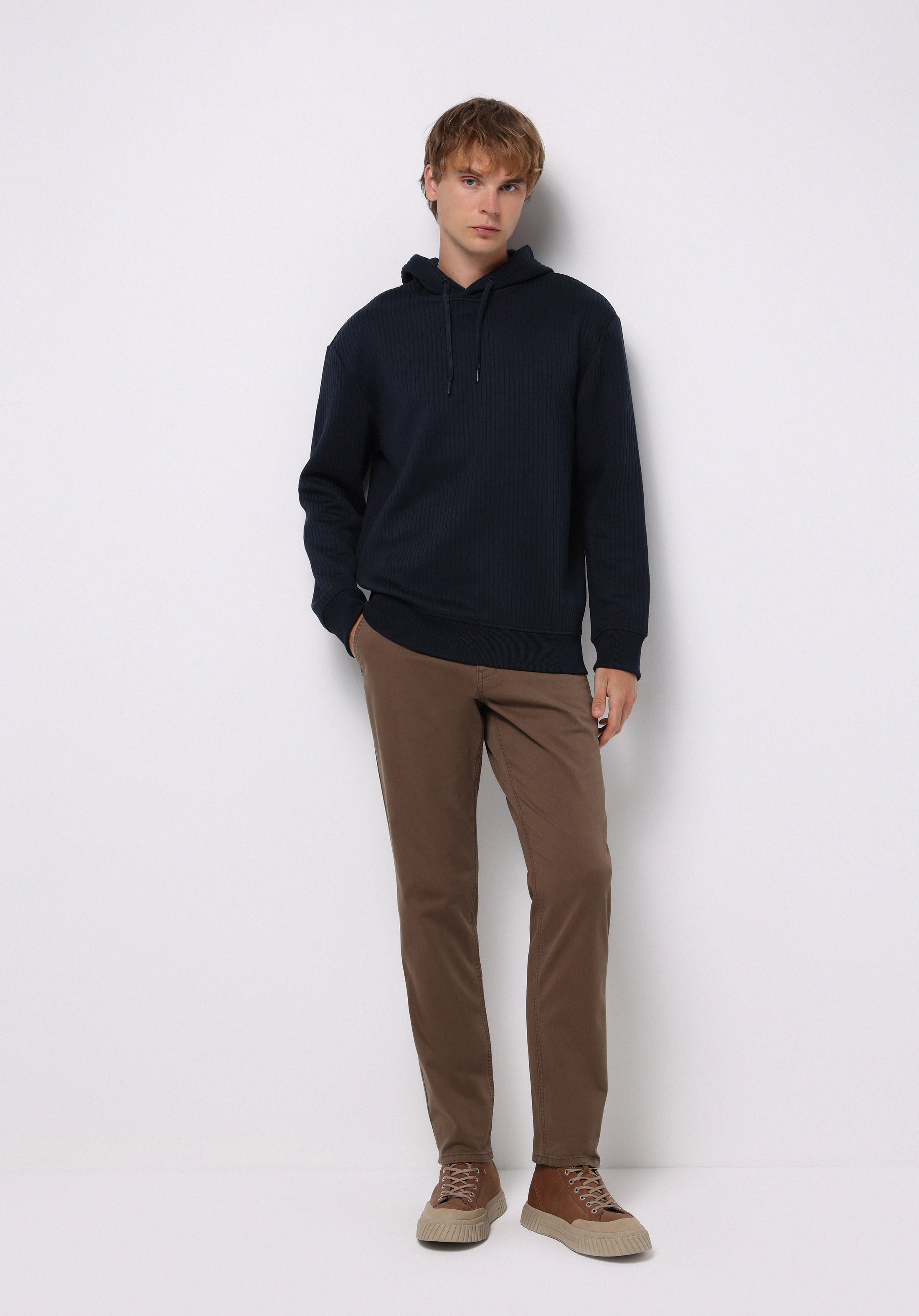 Comfort Fit   Erkek Lacivert Sweatshirt