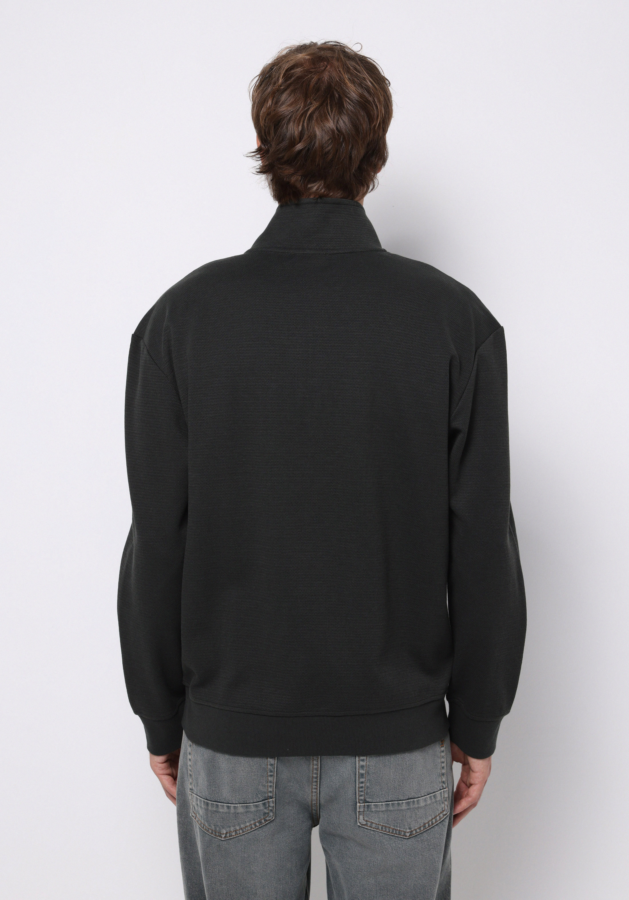 Comfort Fit   Erkek Yeşil Sweatshirt