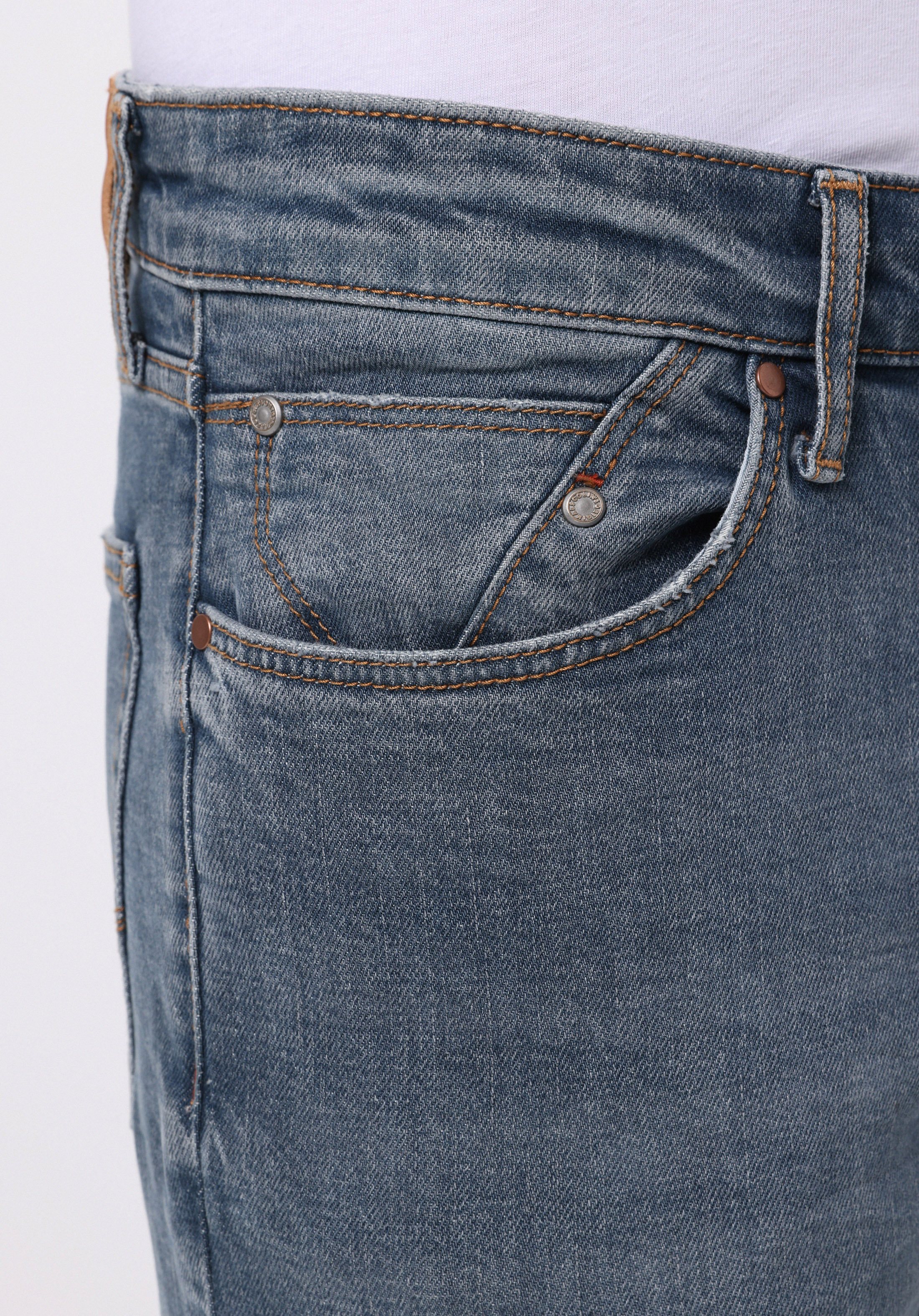 Slim Fit   Erkek İndigo Jean Pantolon