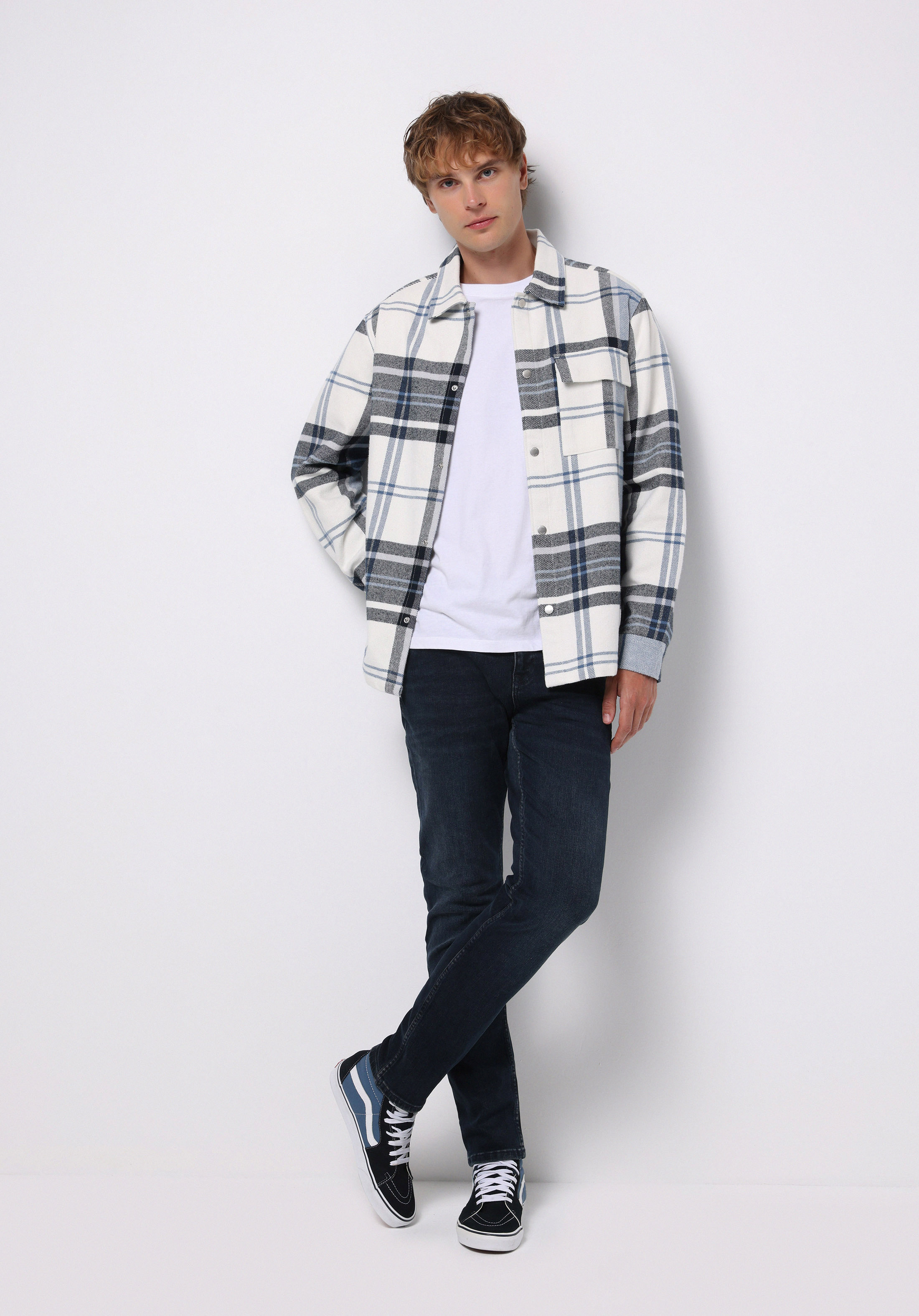 Straight Fit   Erkek İndigo Jean Pantolon