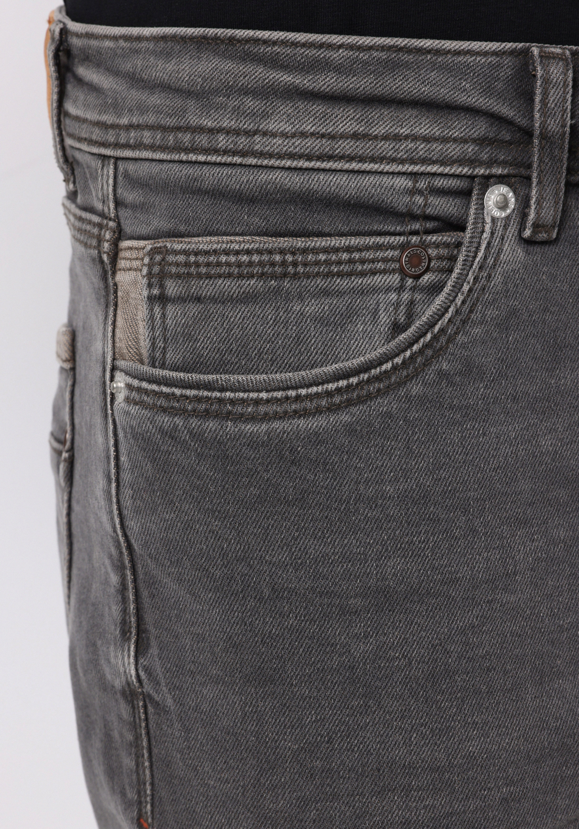 Regular Fit Orta Bel Düz Paça Erkek Siyah Jean Pantolon