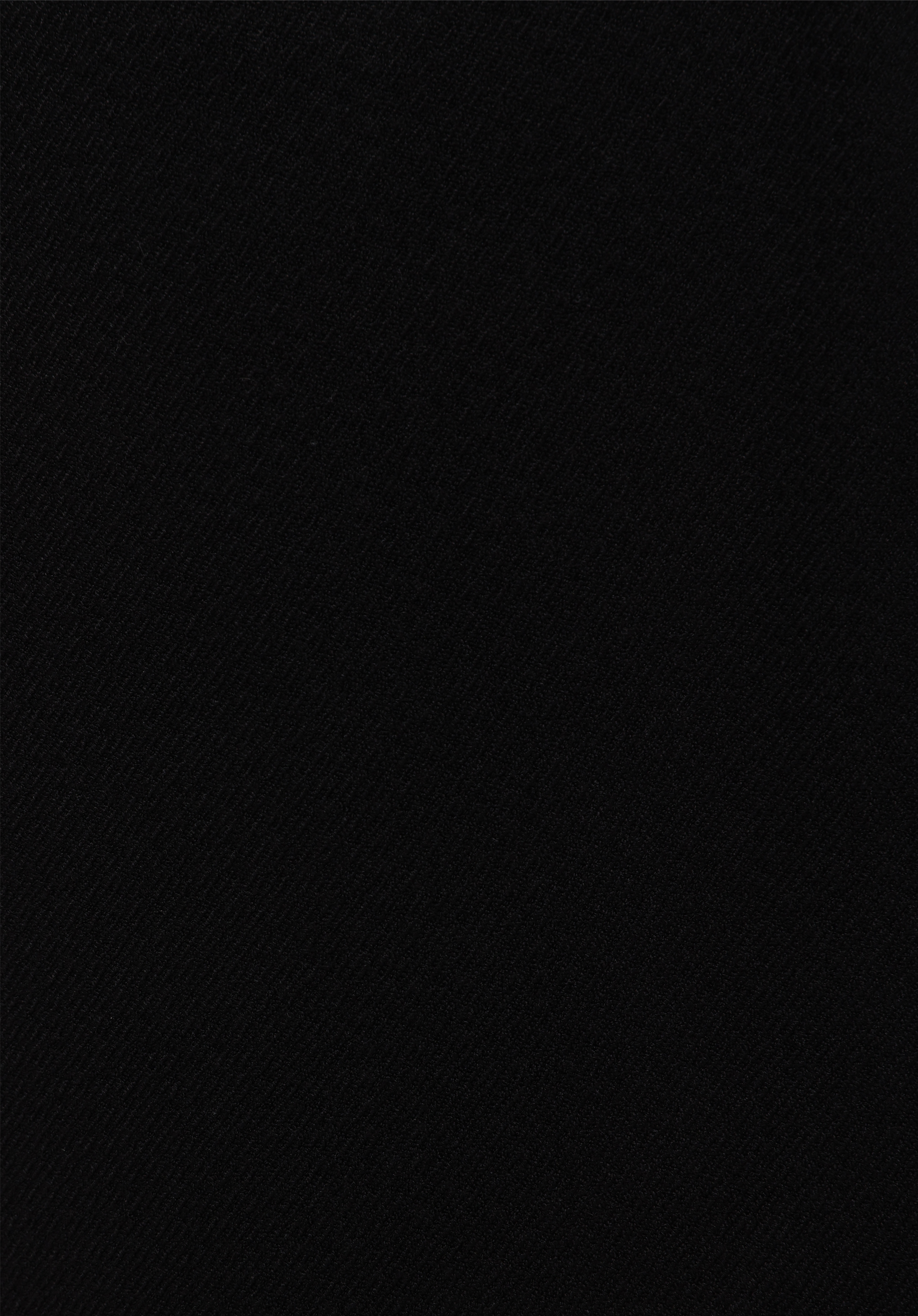 Regular Fit Orta Bel Düz Paça Erkek Siyah  Pantolon