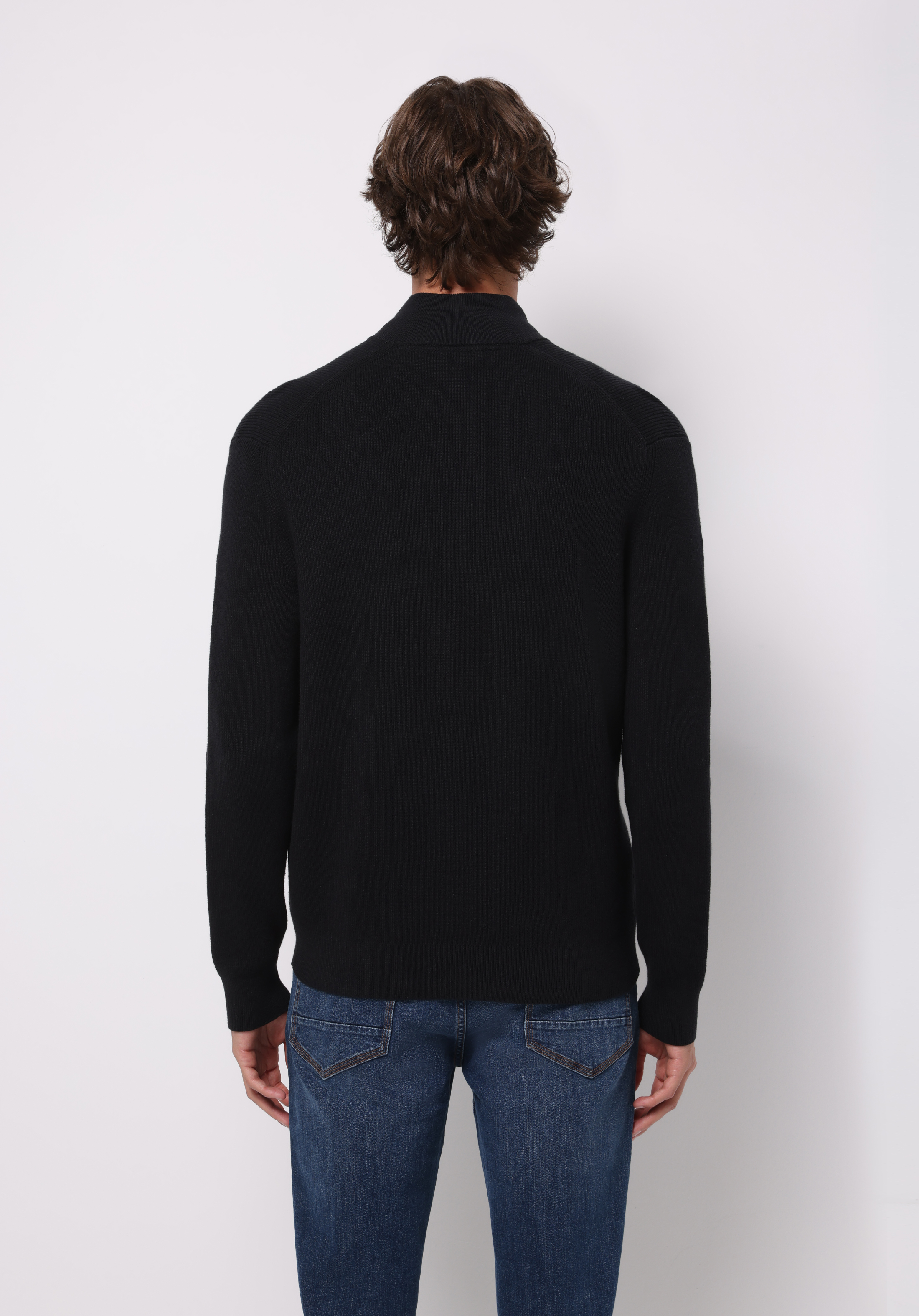 Regular Fit   Erkek Antrasit Hırka