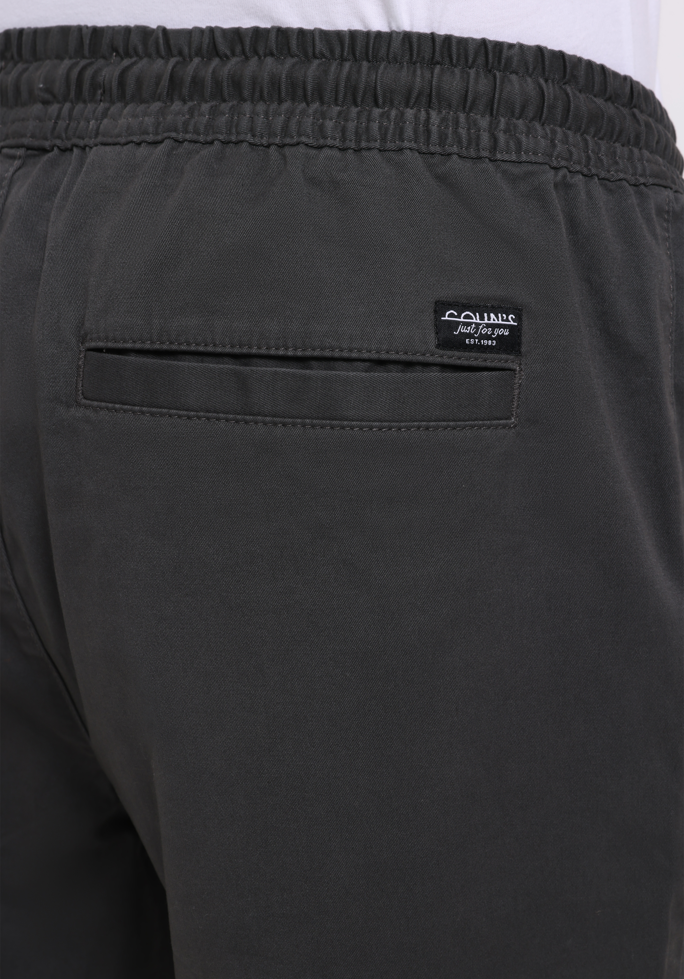 Cargo Fit Orta Bel Lastikli Paça Erkek Antrasit  Pantolon