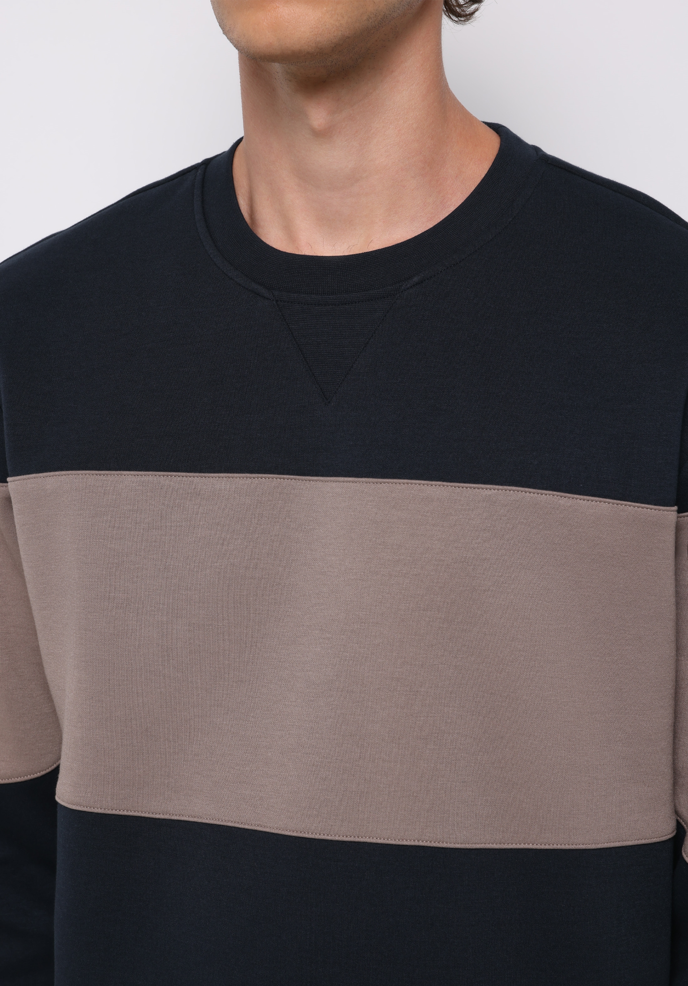 Comfort Fit   Erkek Lacivert Sweatshirt