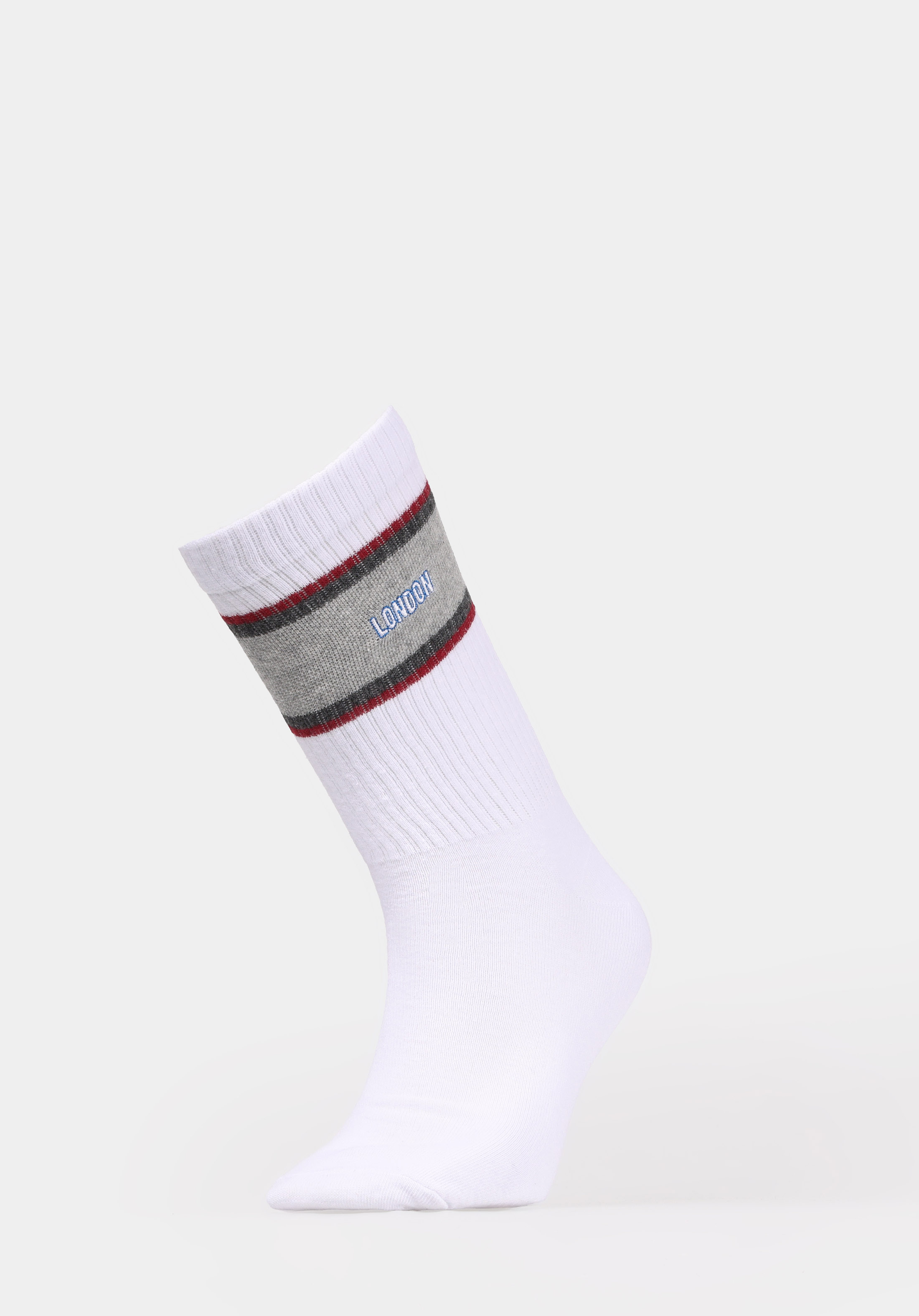 Erkek Beyaz Çorap