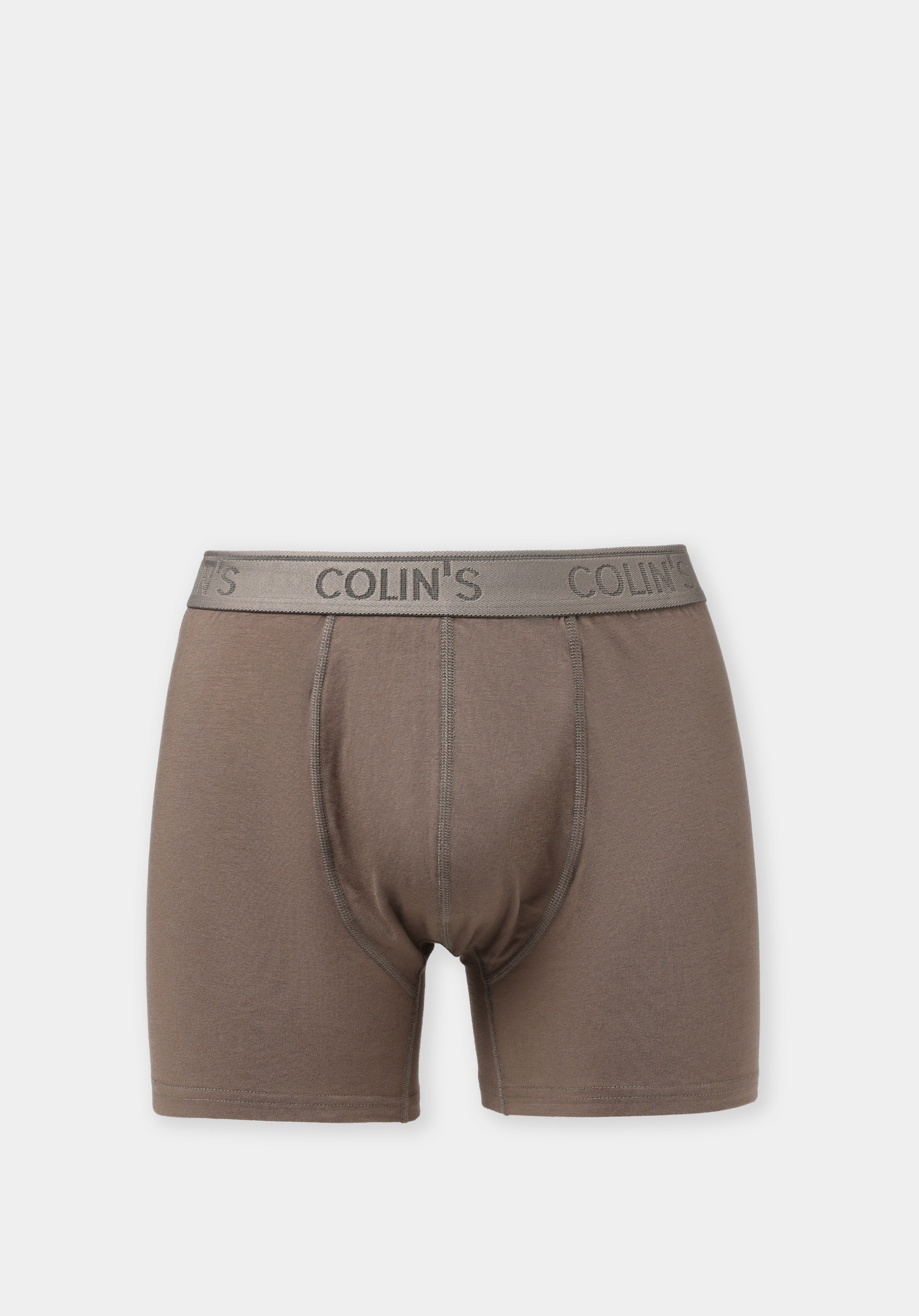 Modern Fit Düz Erkek Yeşil Boxer