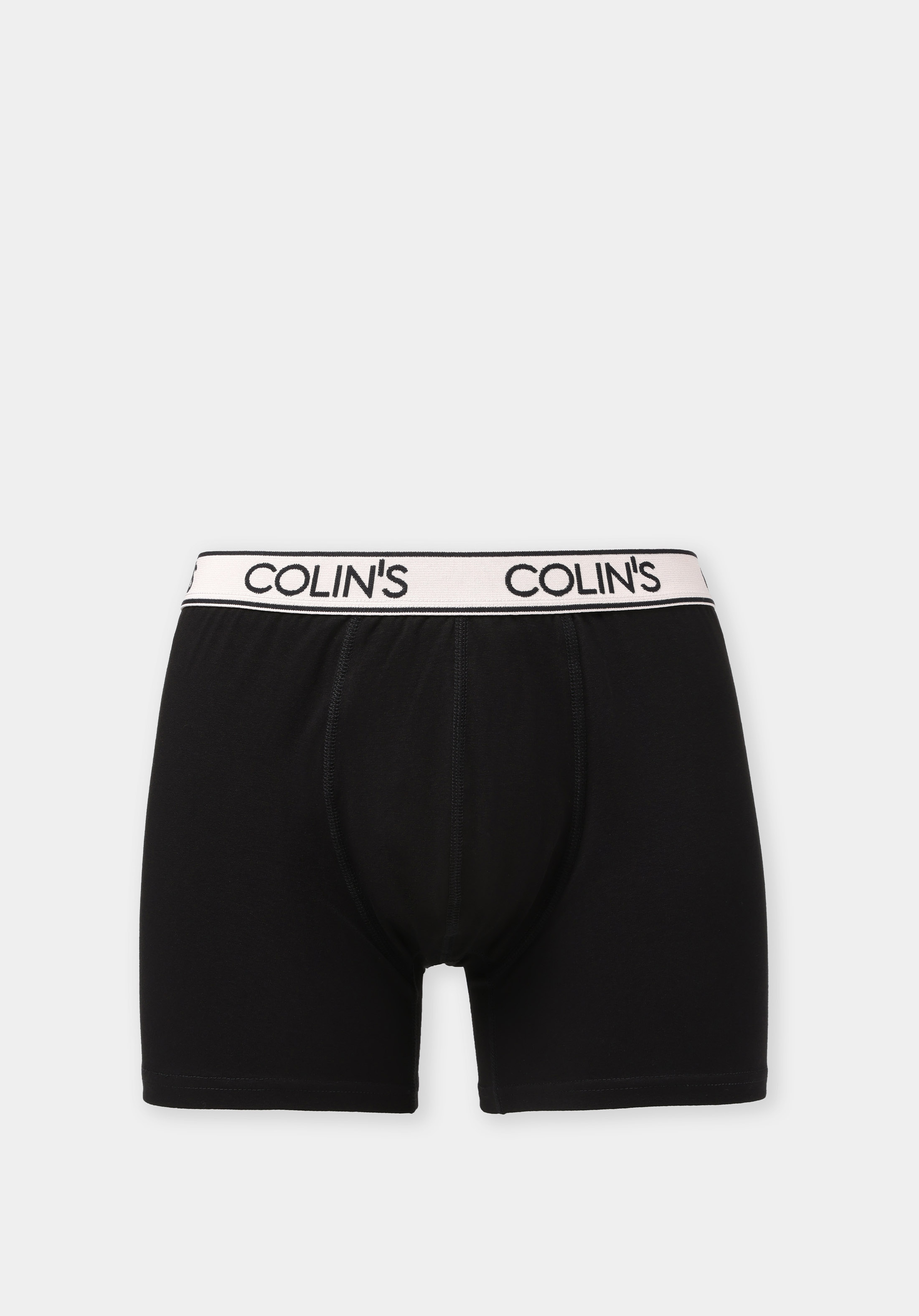 Modern Fit Düz Erkek Siyah Boxer