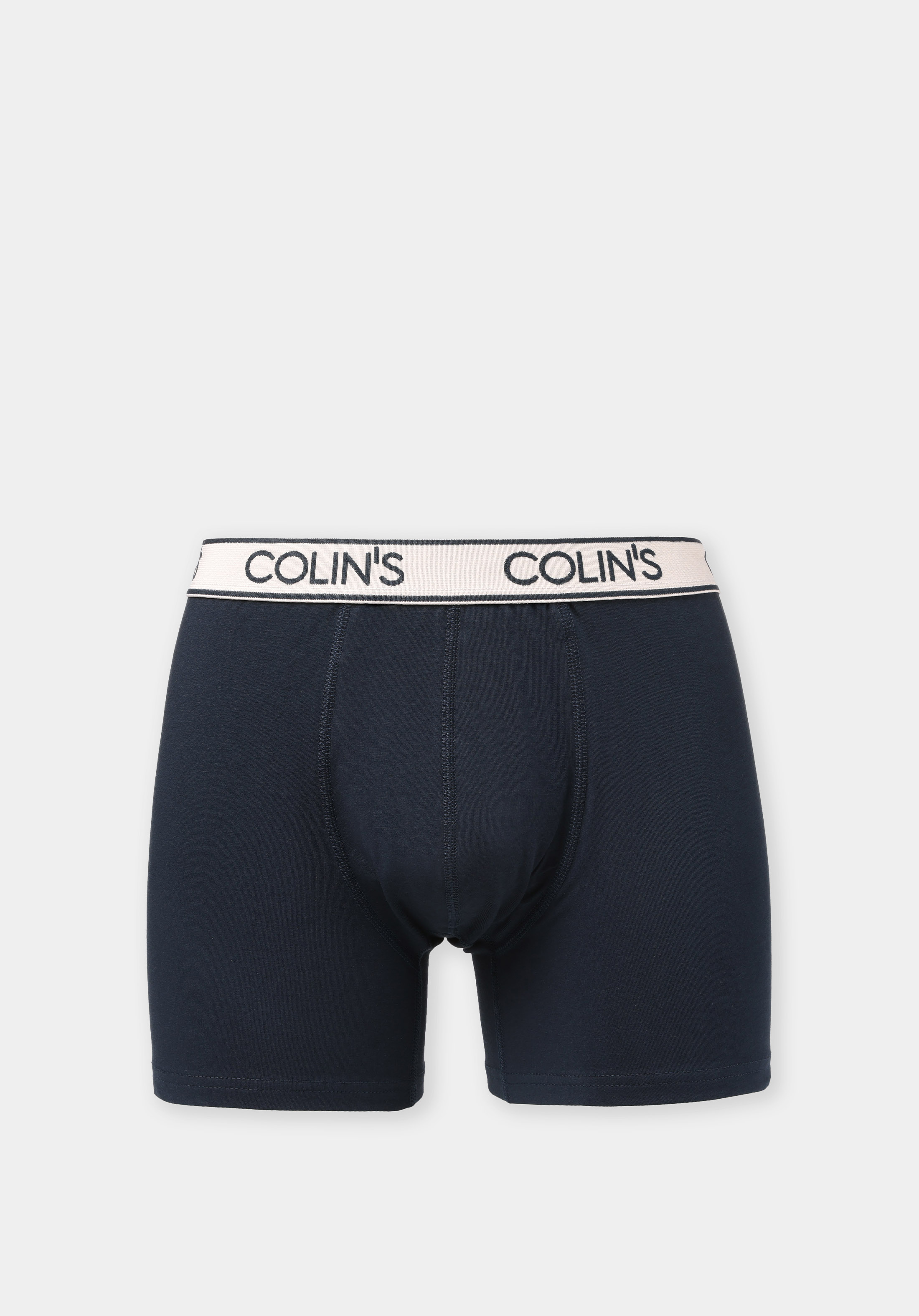 Modern Fit Düz Erkek Lacivert Boxer