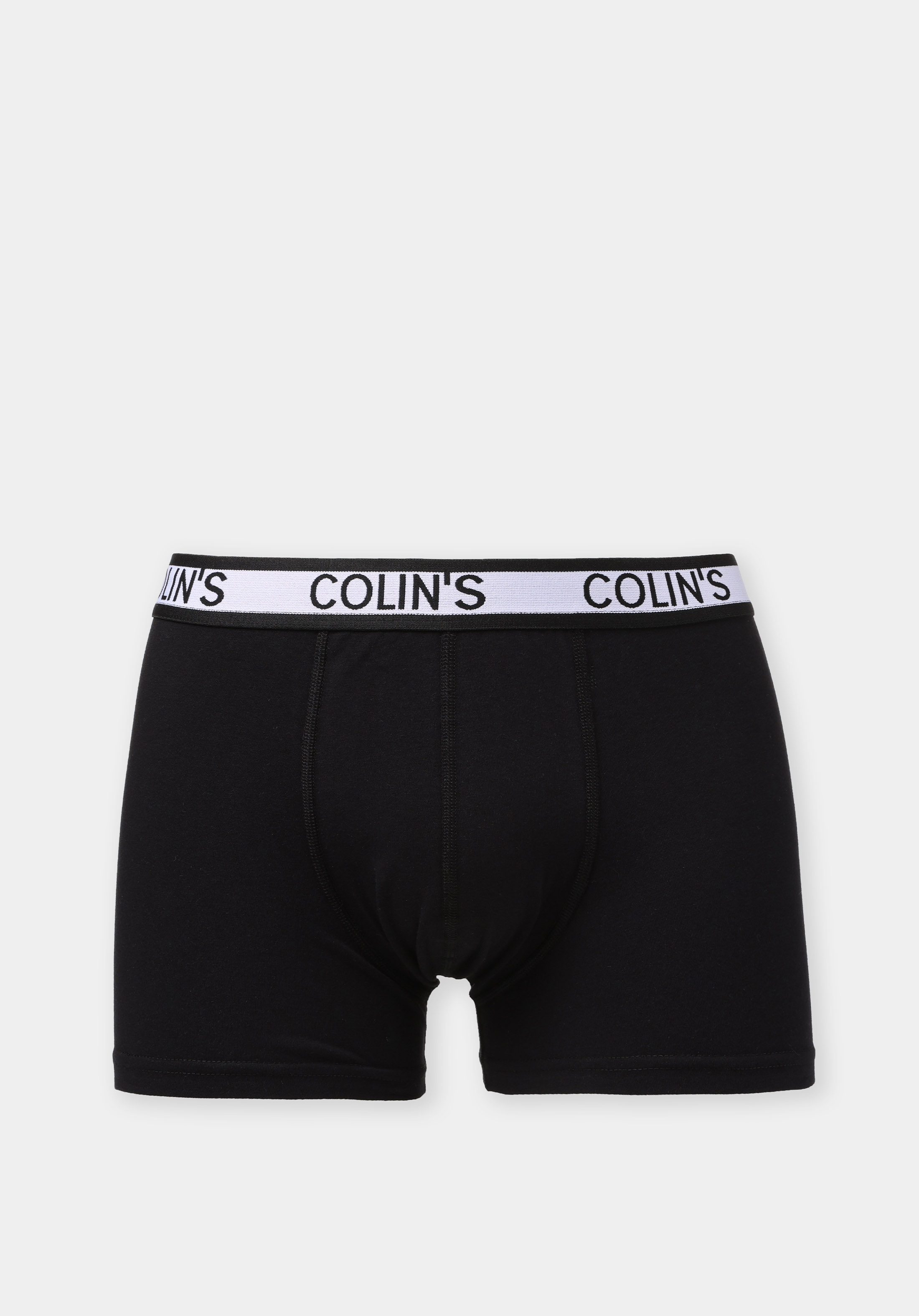 Modern Fit Düz Erkek Siyah Boxer