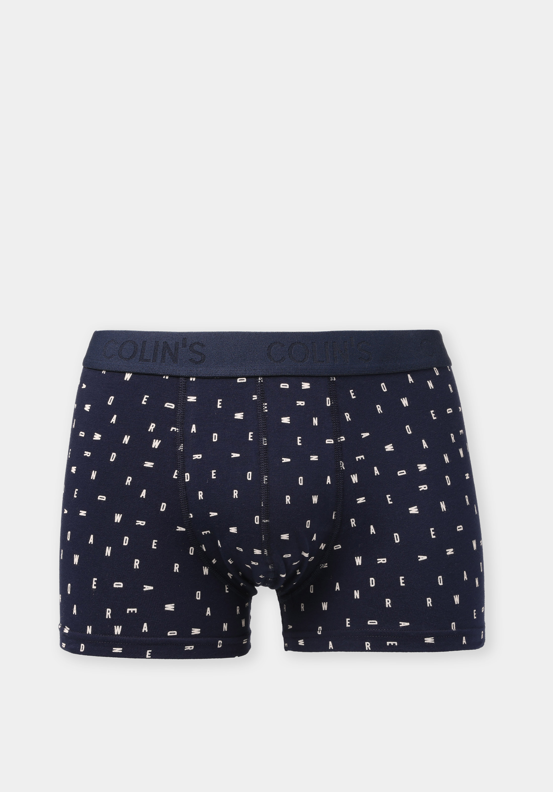 Modern Fit Baskılı Erkek Lacivert Boxer