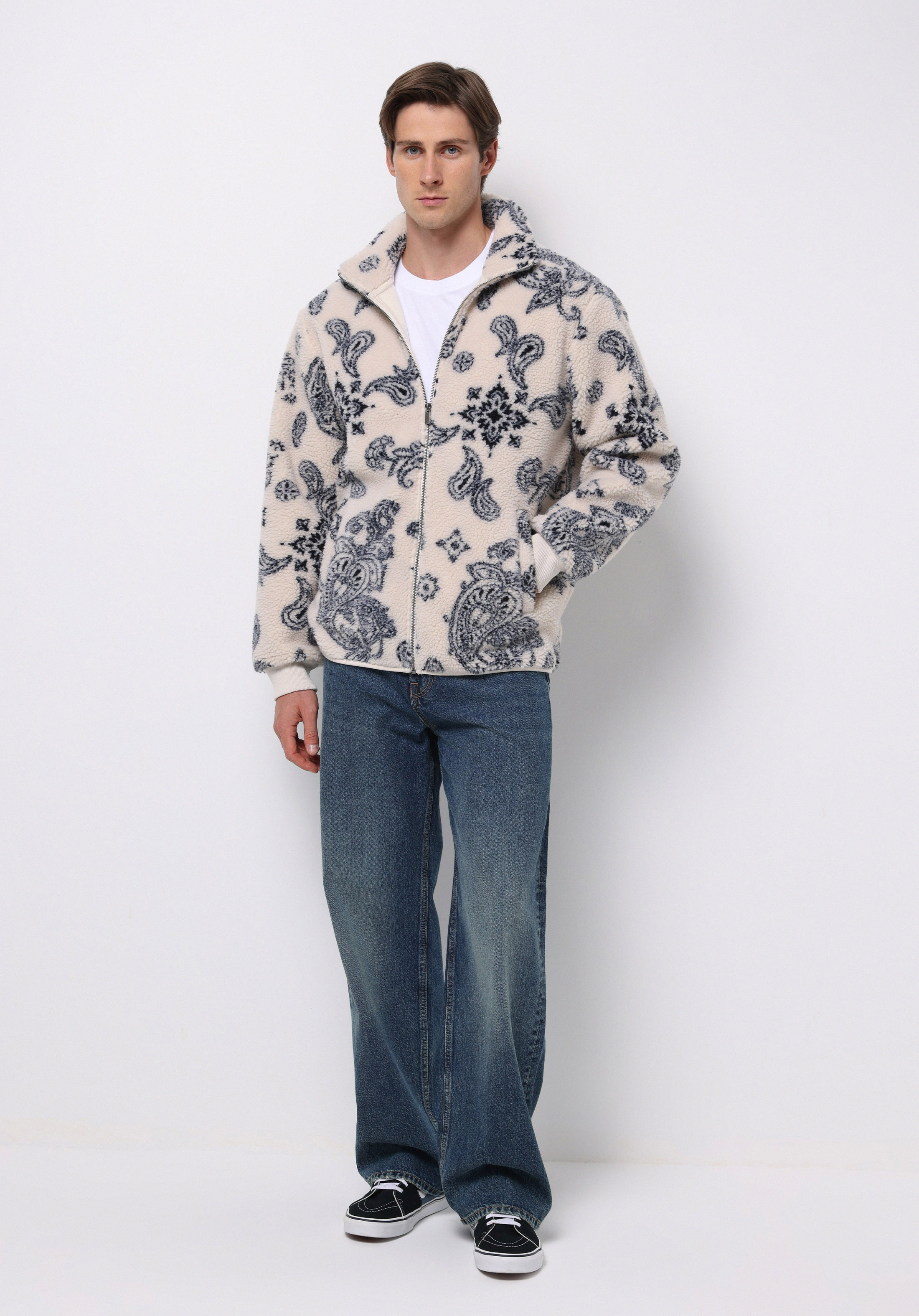 Comfort Fit    Erkek Ekru Ceket