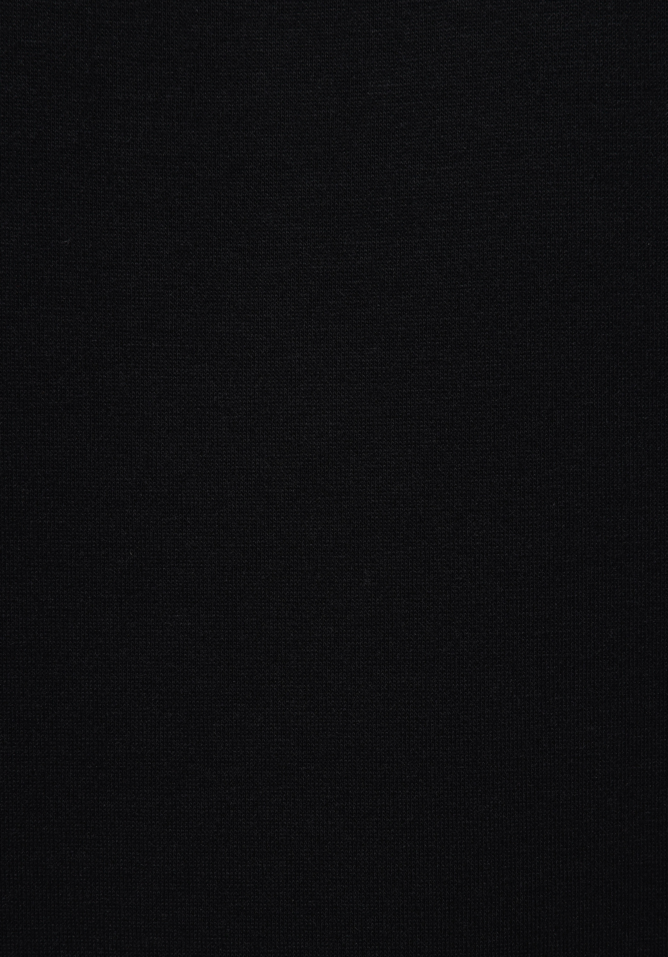 Comfort Fit   Erkek Siyah Sweatshirt