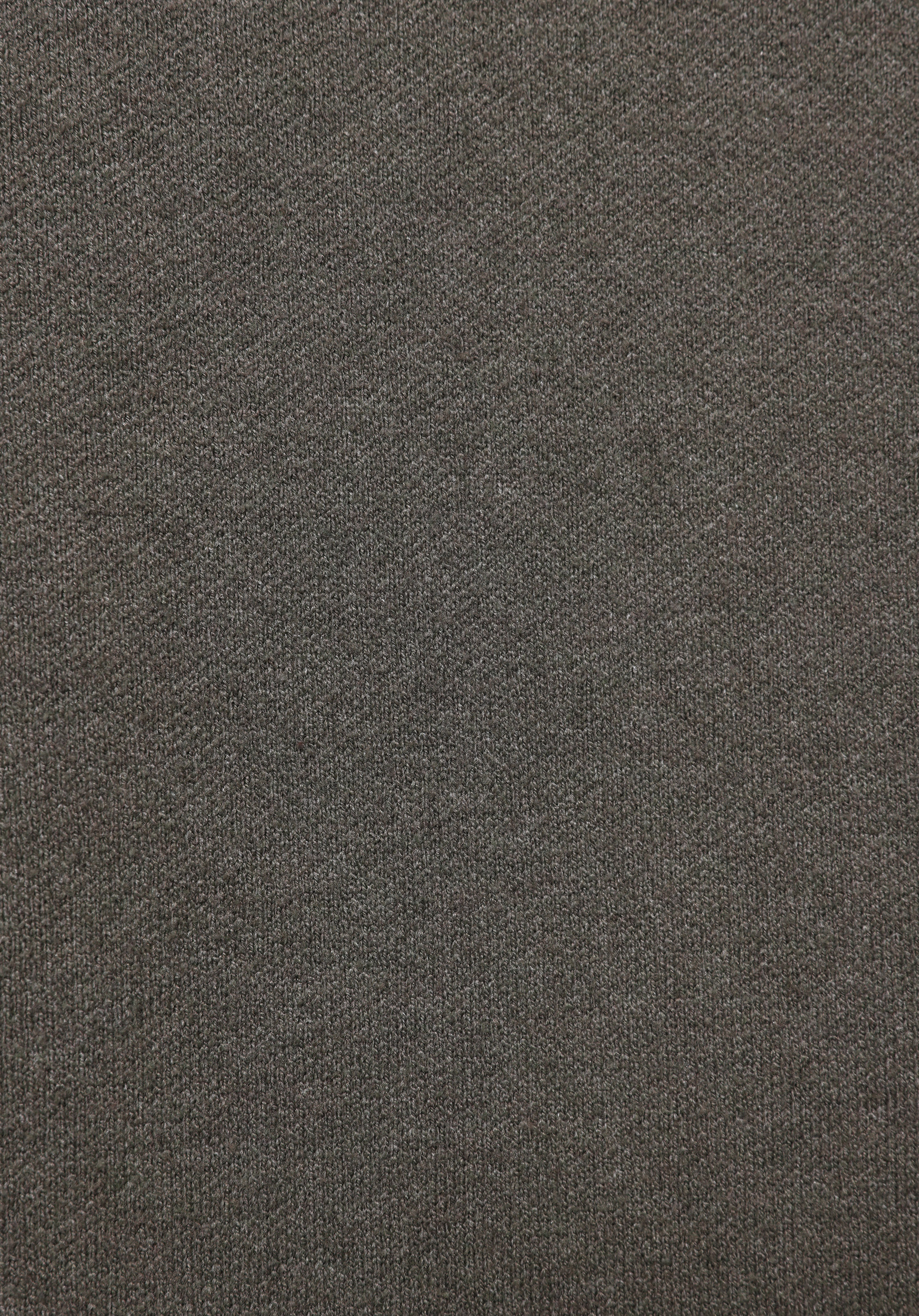 Regular Fit Polo Yaka Jakarlı Erkek Yeşil Kazak