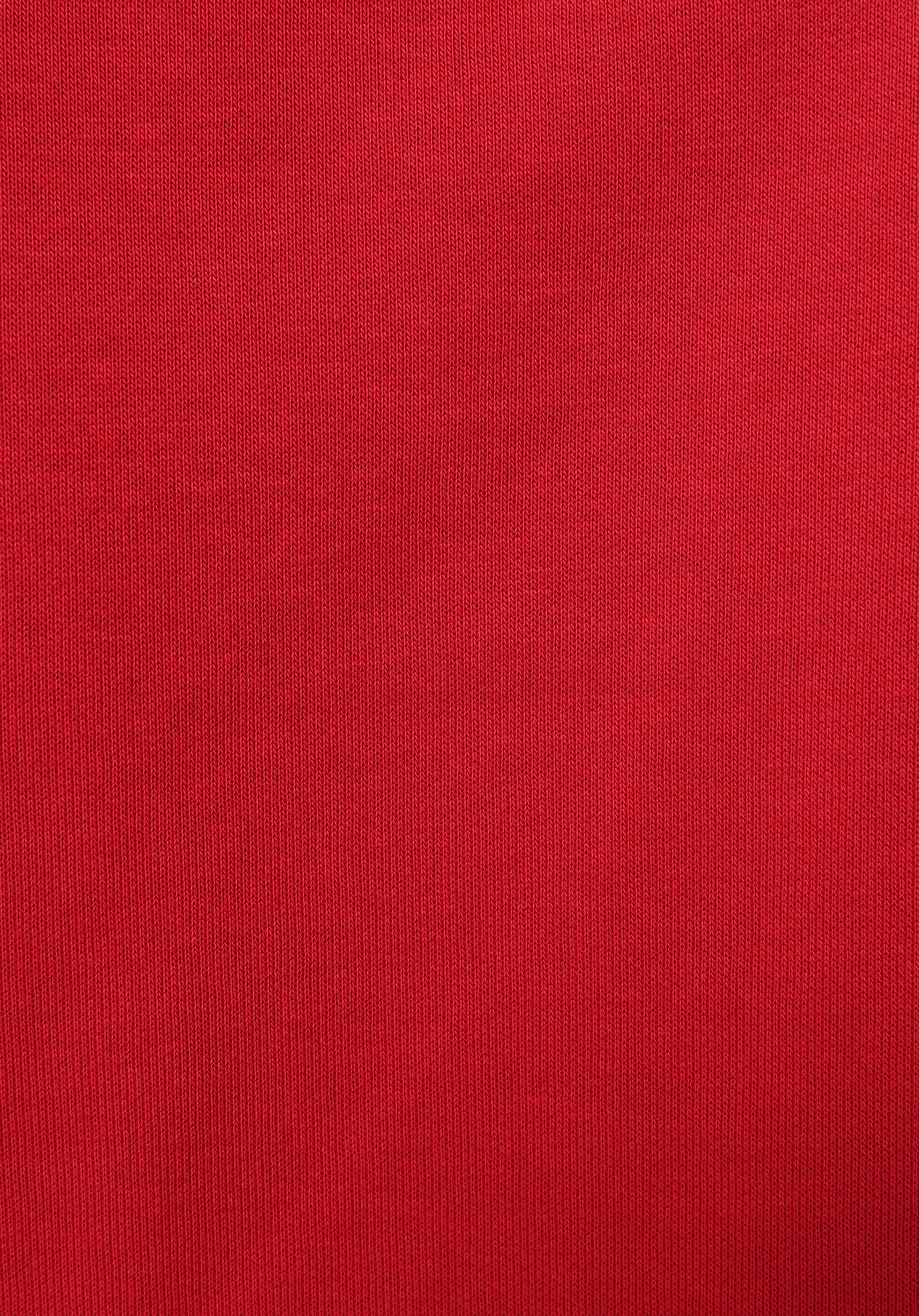 Comfort Fit   Erkek Kirmizi Sweatshirt