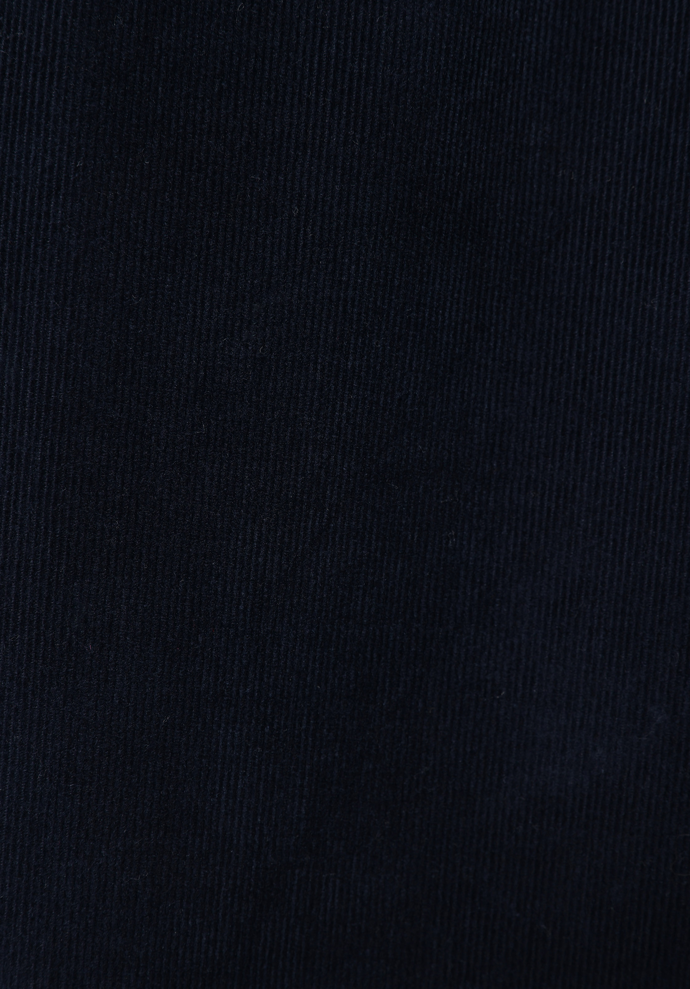 Regular Fit Shirt Neck Düz Erkek Lacivert Uzun Kol Gömlek