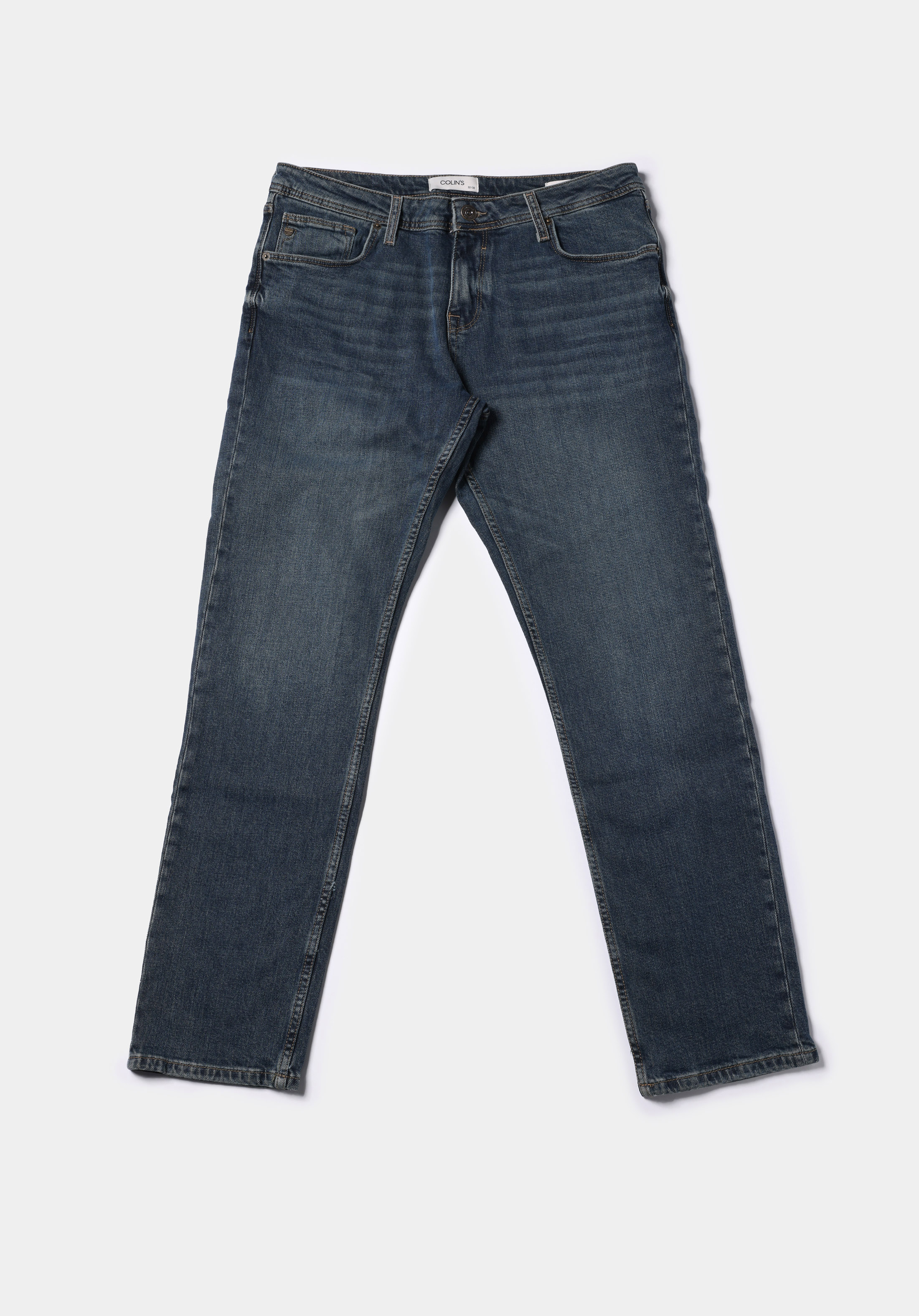 Straight Fit   Erkek Siyah Jean Pantolon