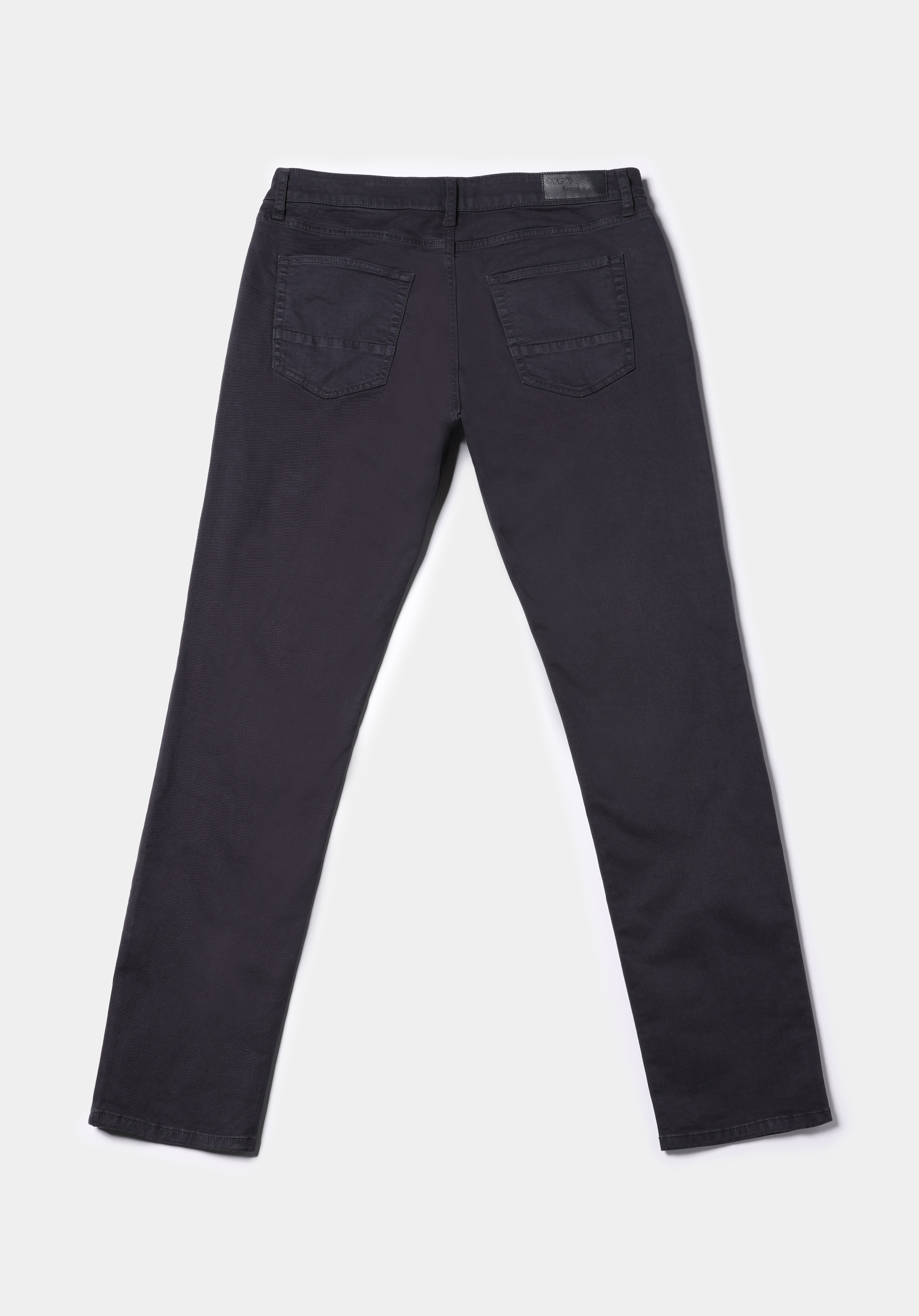 Straıght Fıt Düşük Bel Düz Paça Erkek Gri Düğmeli Pantolon