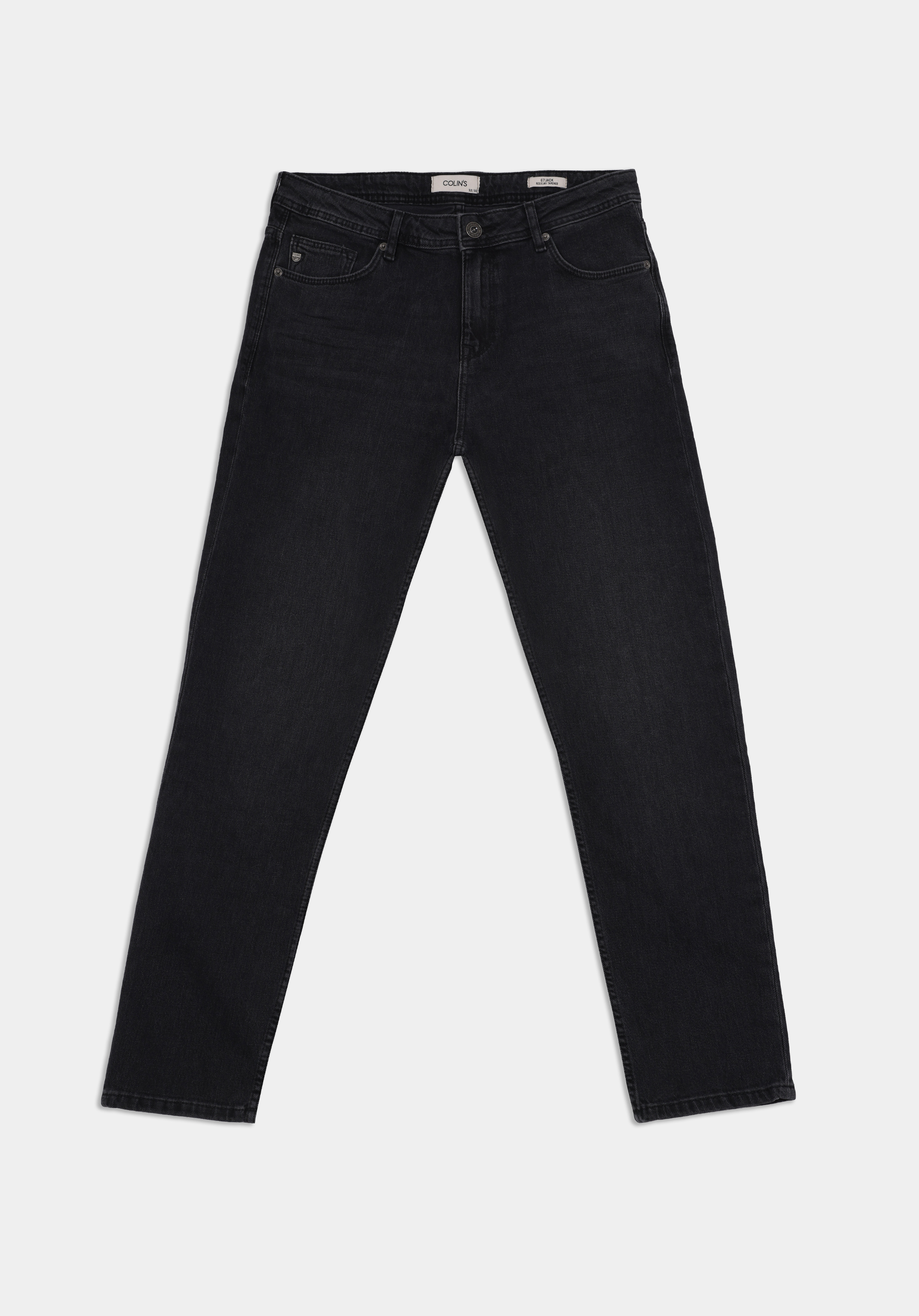 Regular Fit   Erkek Siyah Jean Pantolon