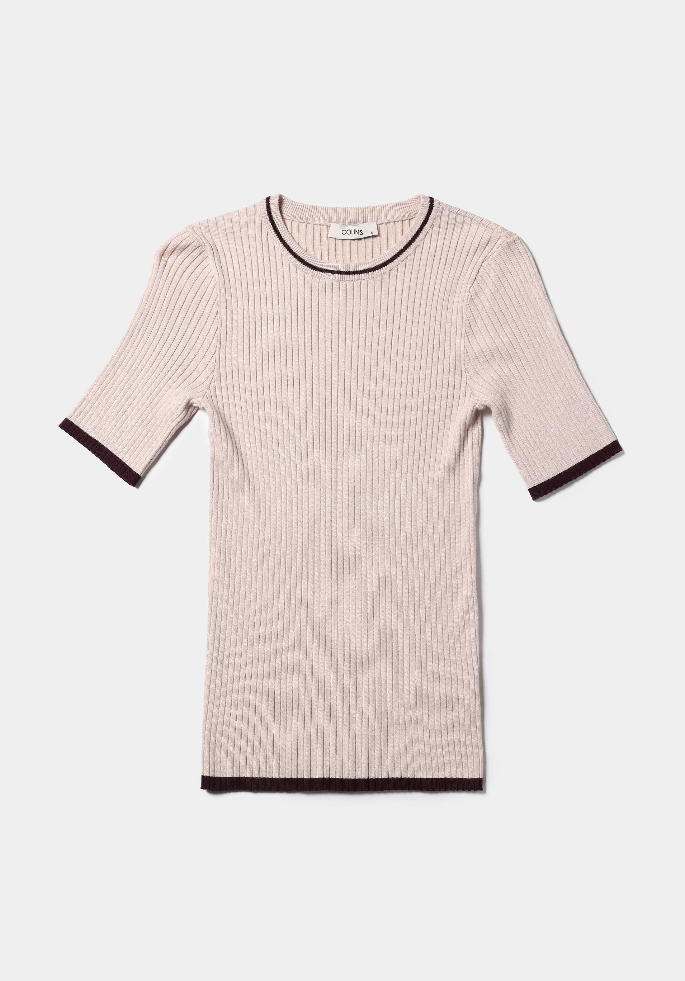 Slim Fit   Kadın Bej  Kazak