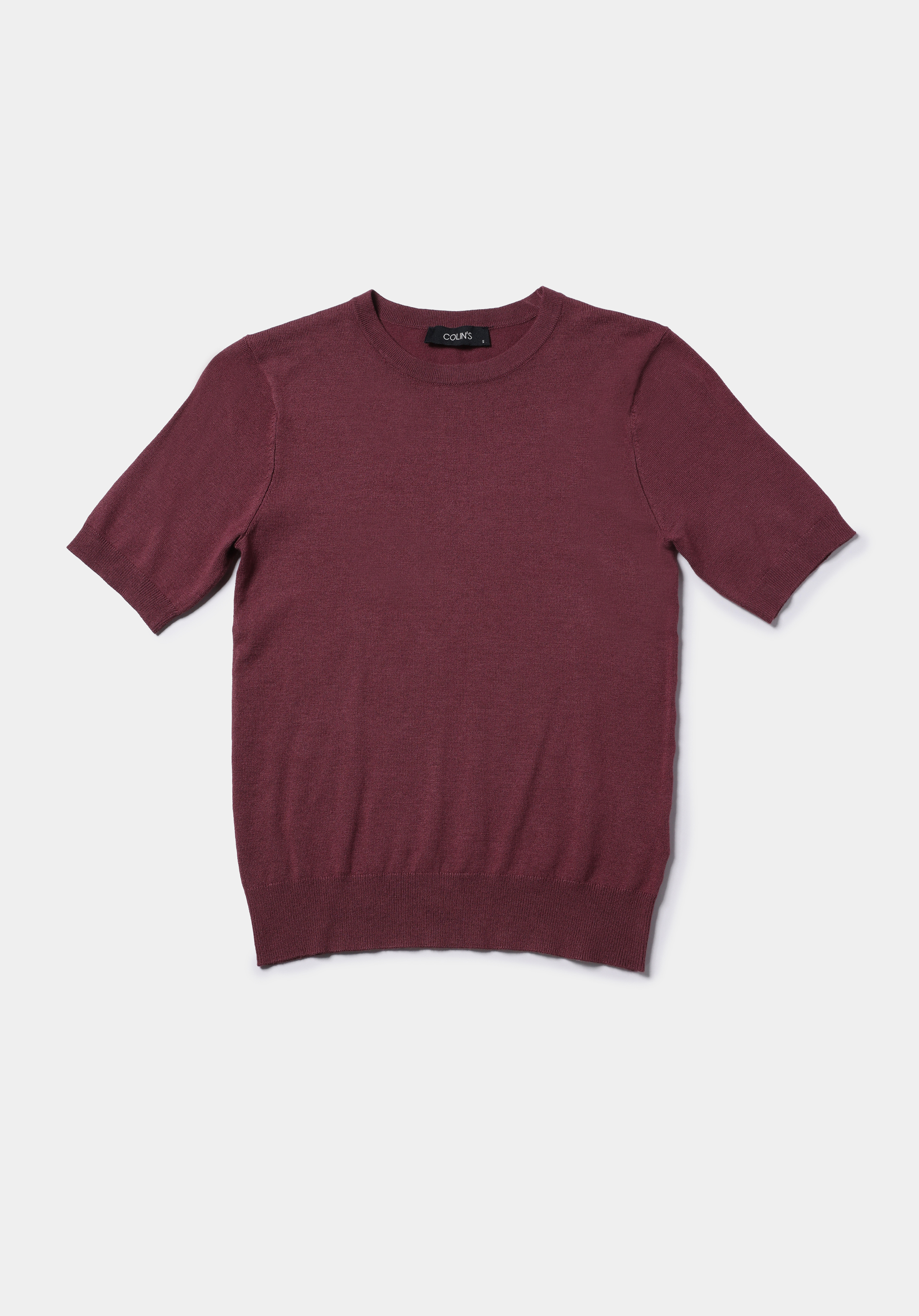 Slim Fit   Kadın Bordo  Kazak