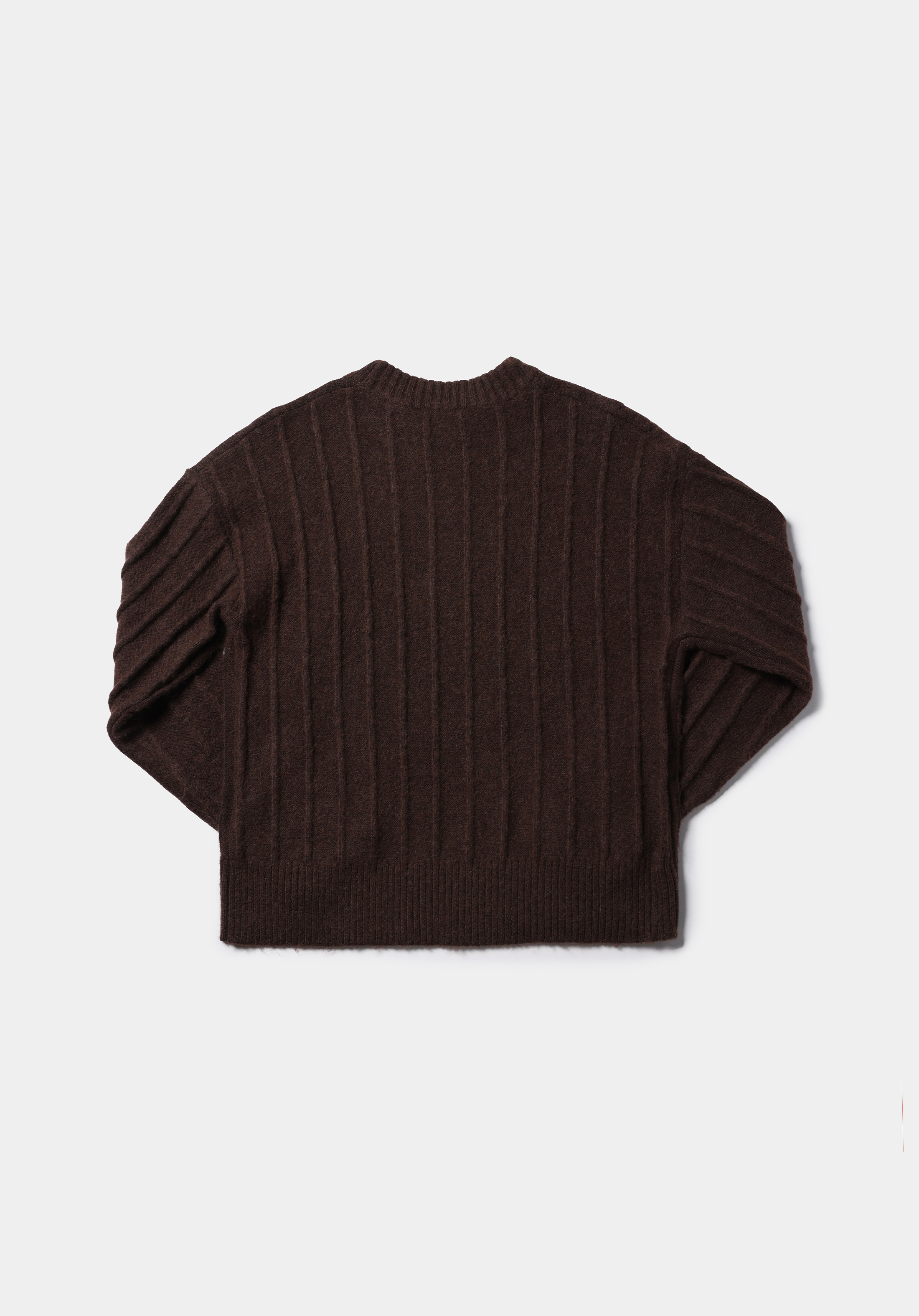 Regular Fit Yarım Balıkçı Yaka Düz Kadın Kahverengi Kazak