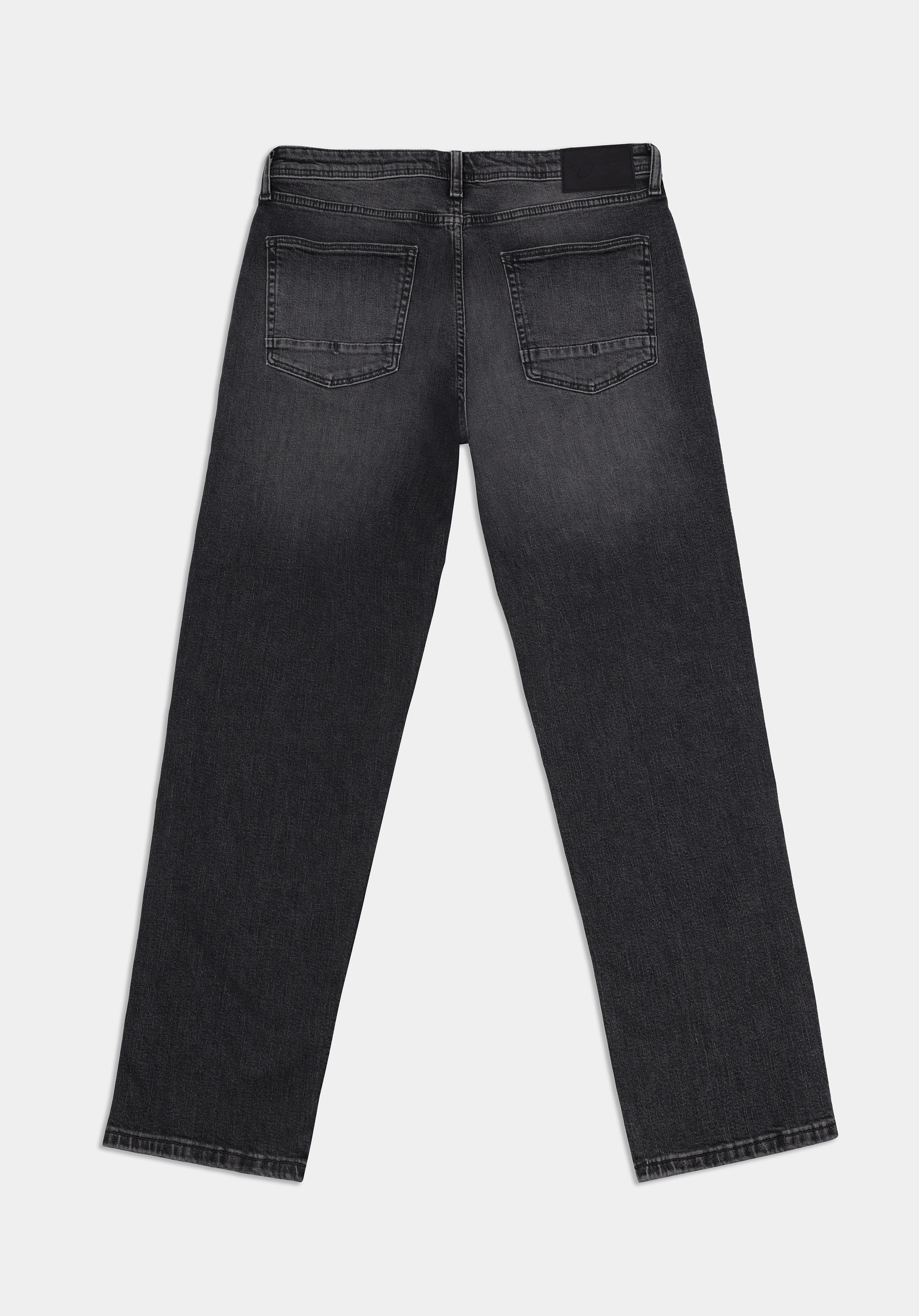 Loose Straight Fit   Erkek Antrasit Jean Pantolon