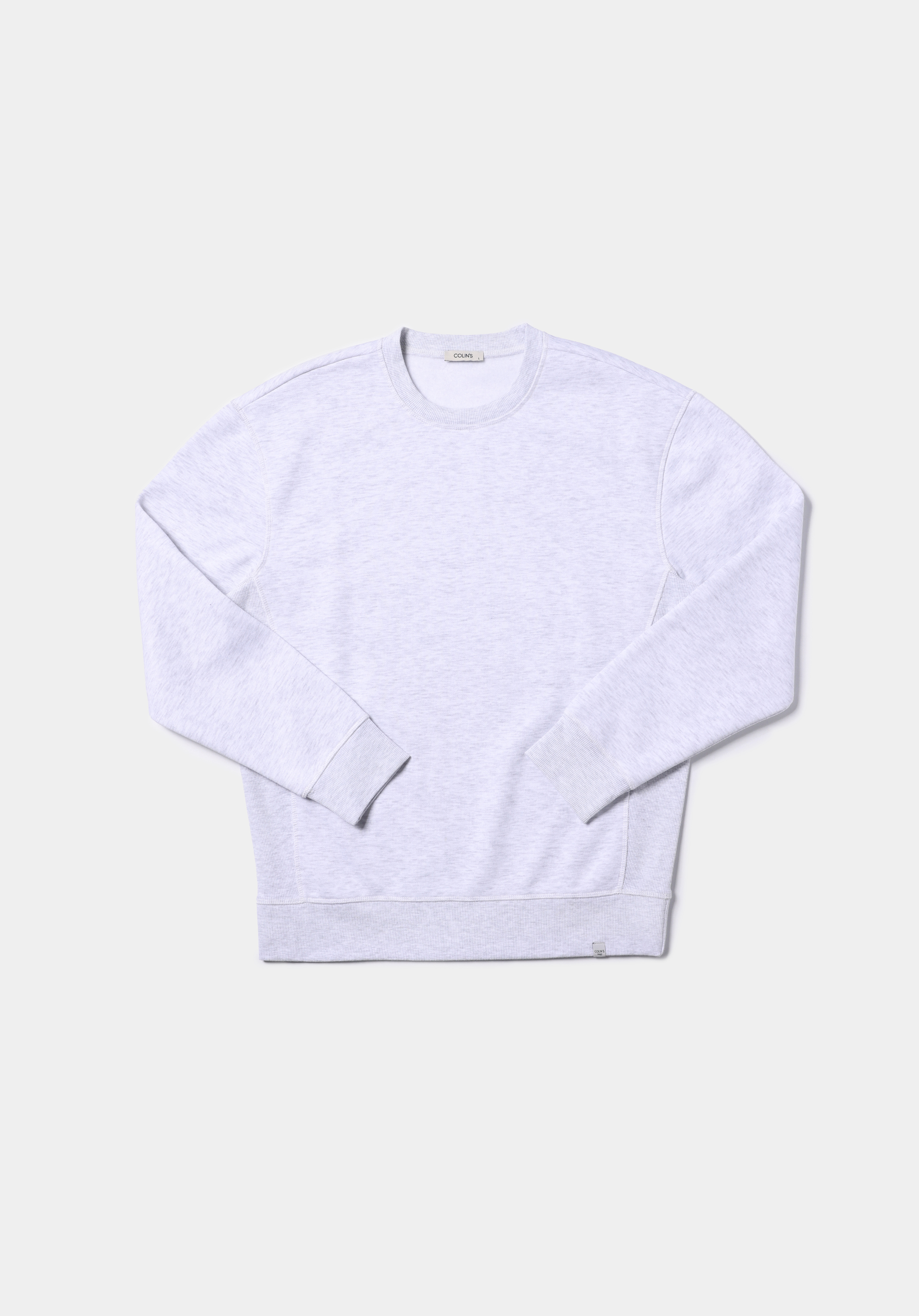 Comfort Fit   Erkek Gri Sweatshirt