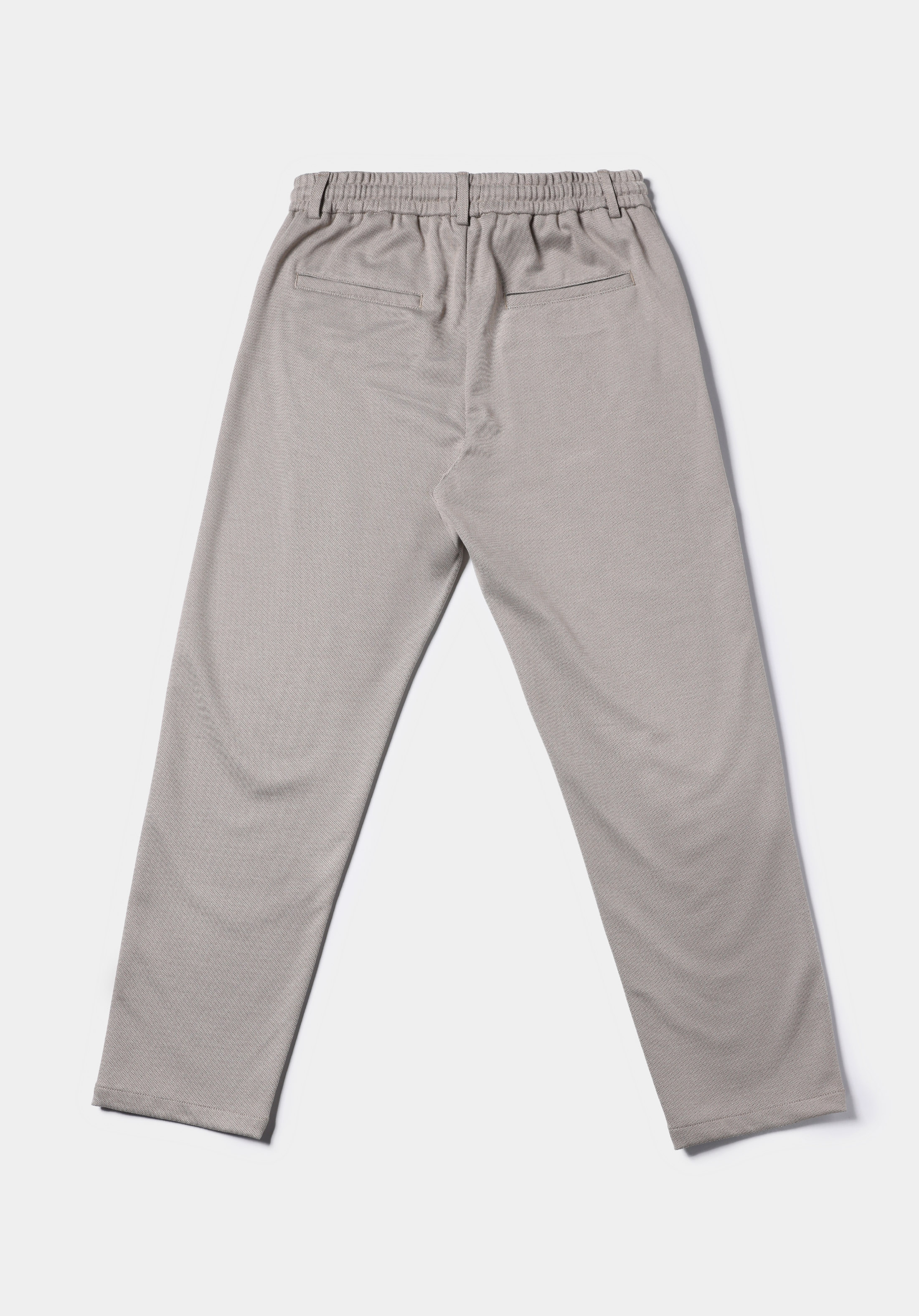 Regular Fit Orta Bel Düz Paça Erkek Bej  Pantolon