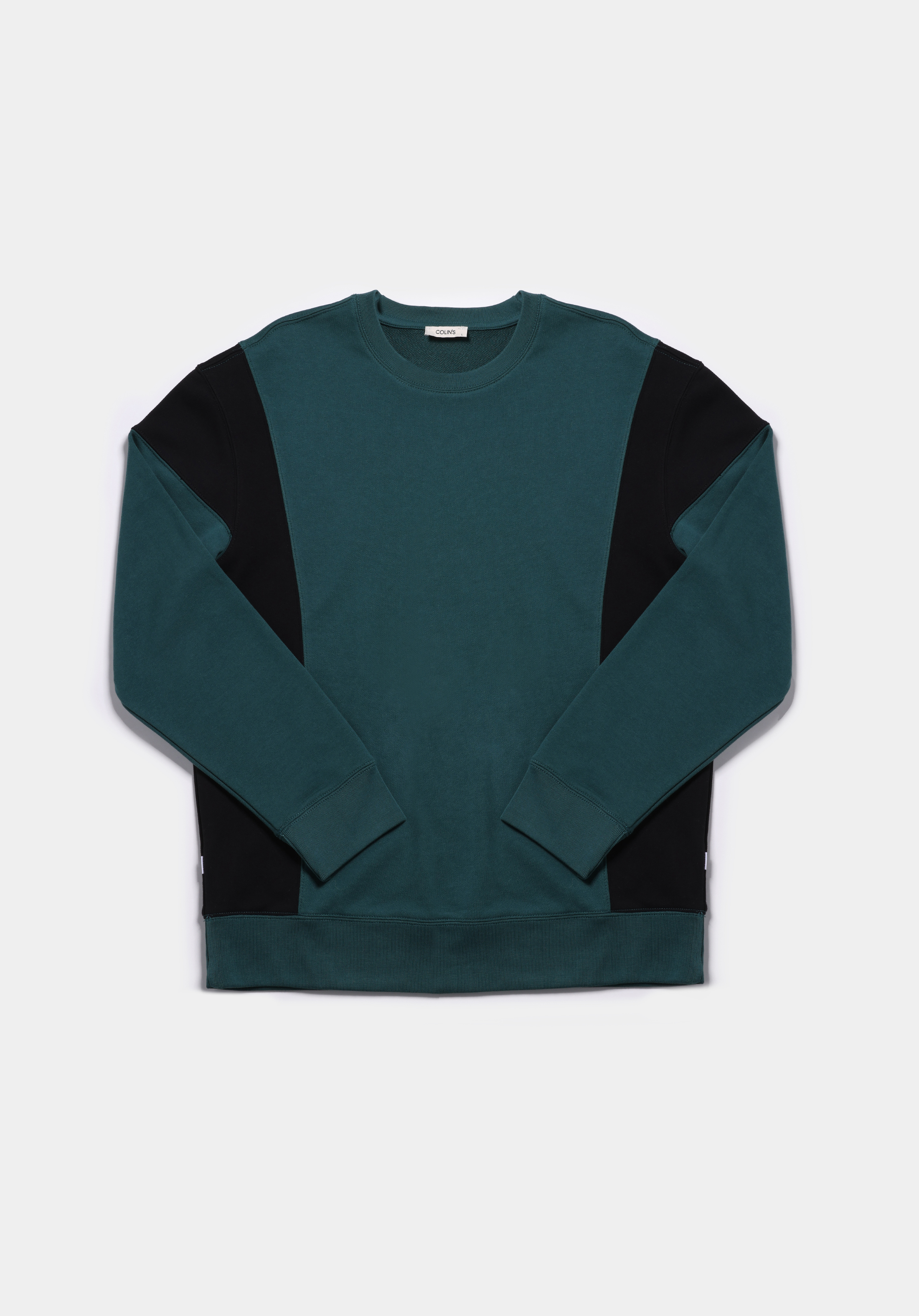 Comfort Fit   Erkek Yeşil Sweatshirt