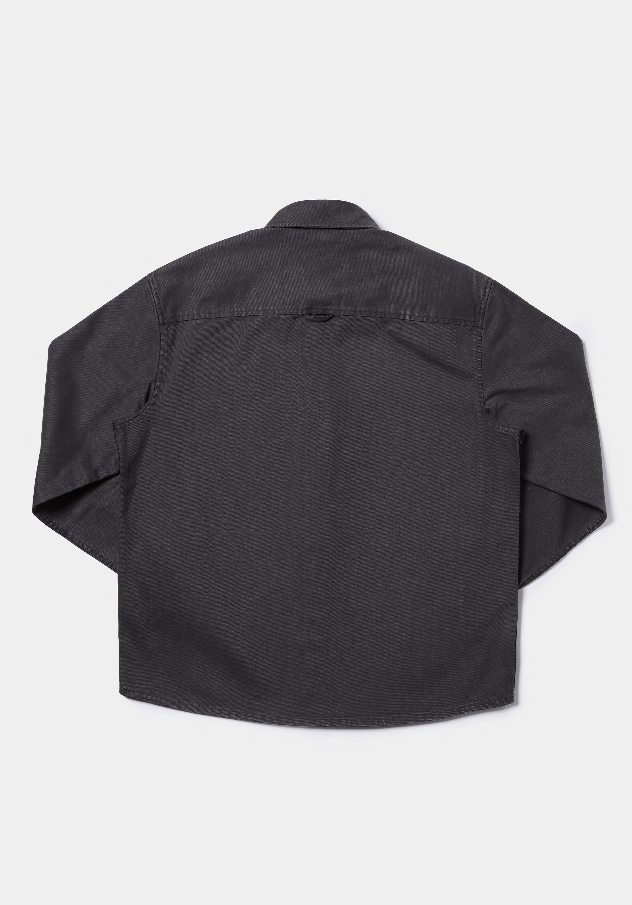 Oversize Fit   Erkek Antrasit Shacket