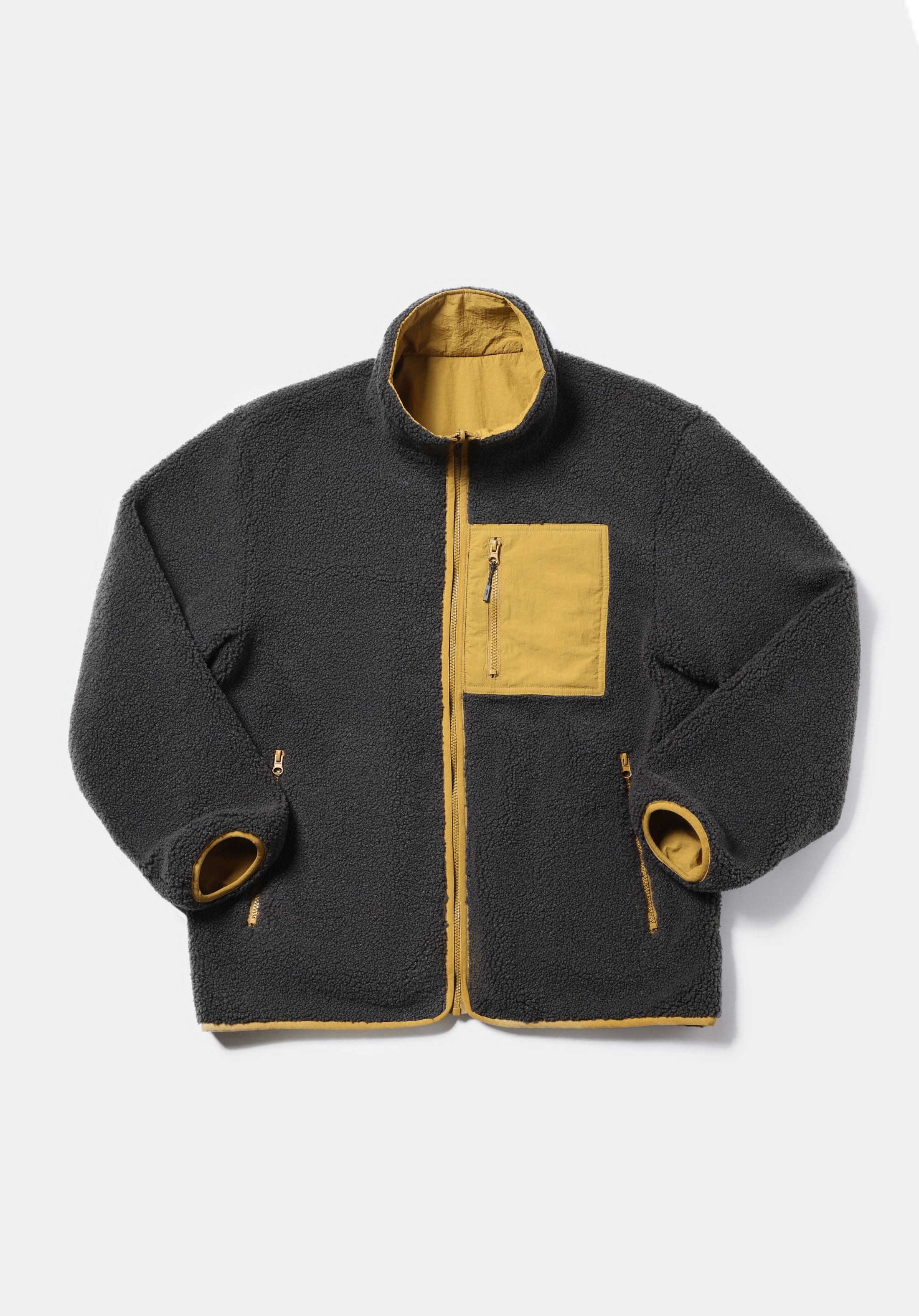 Regular Fit     Erkek Yeşil Mont