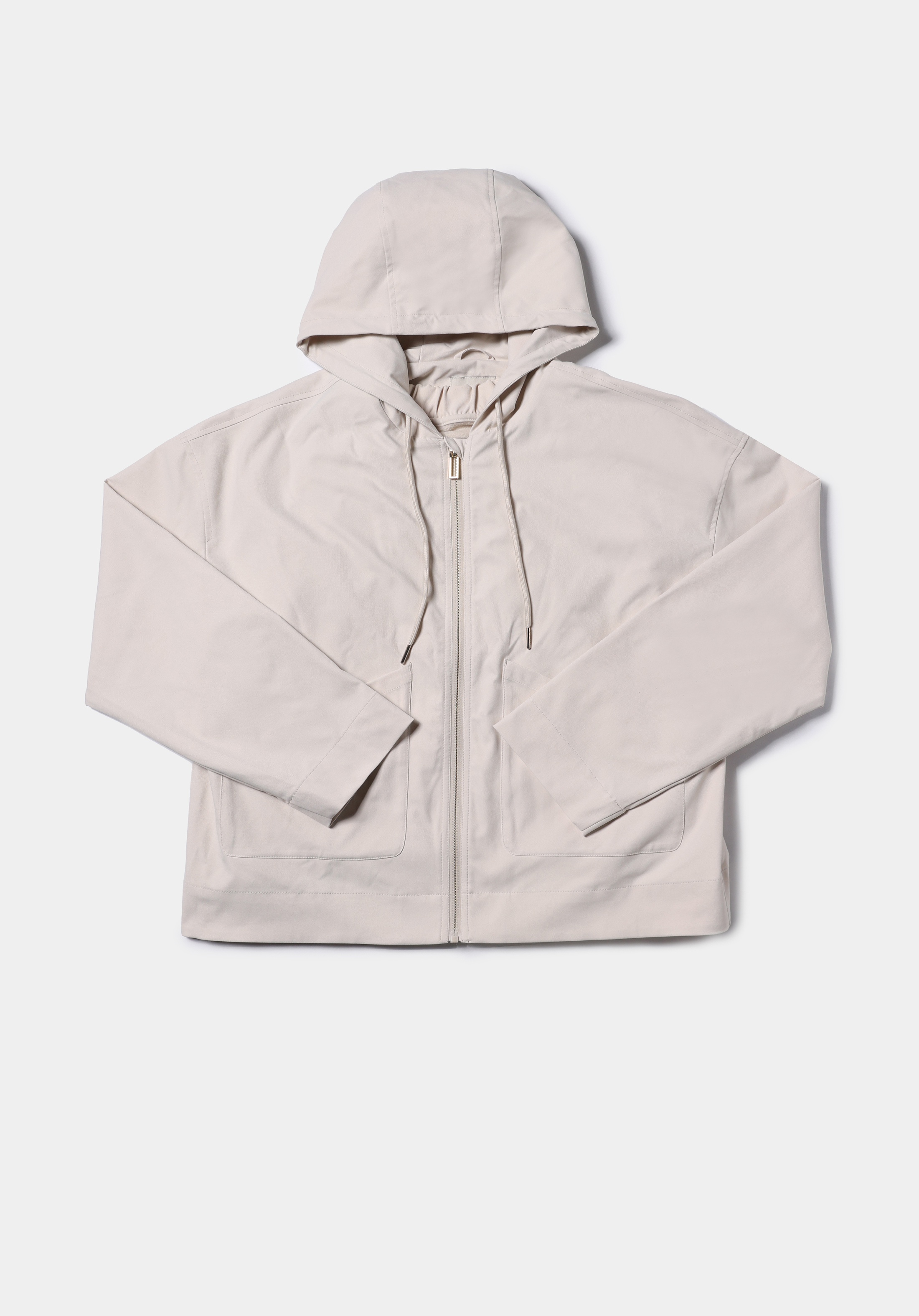 Regular Fit     Kadın Ekru Yağmurluk