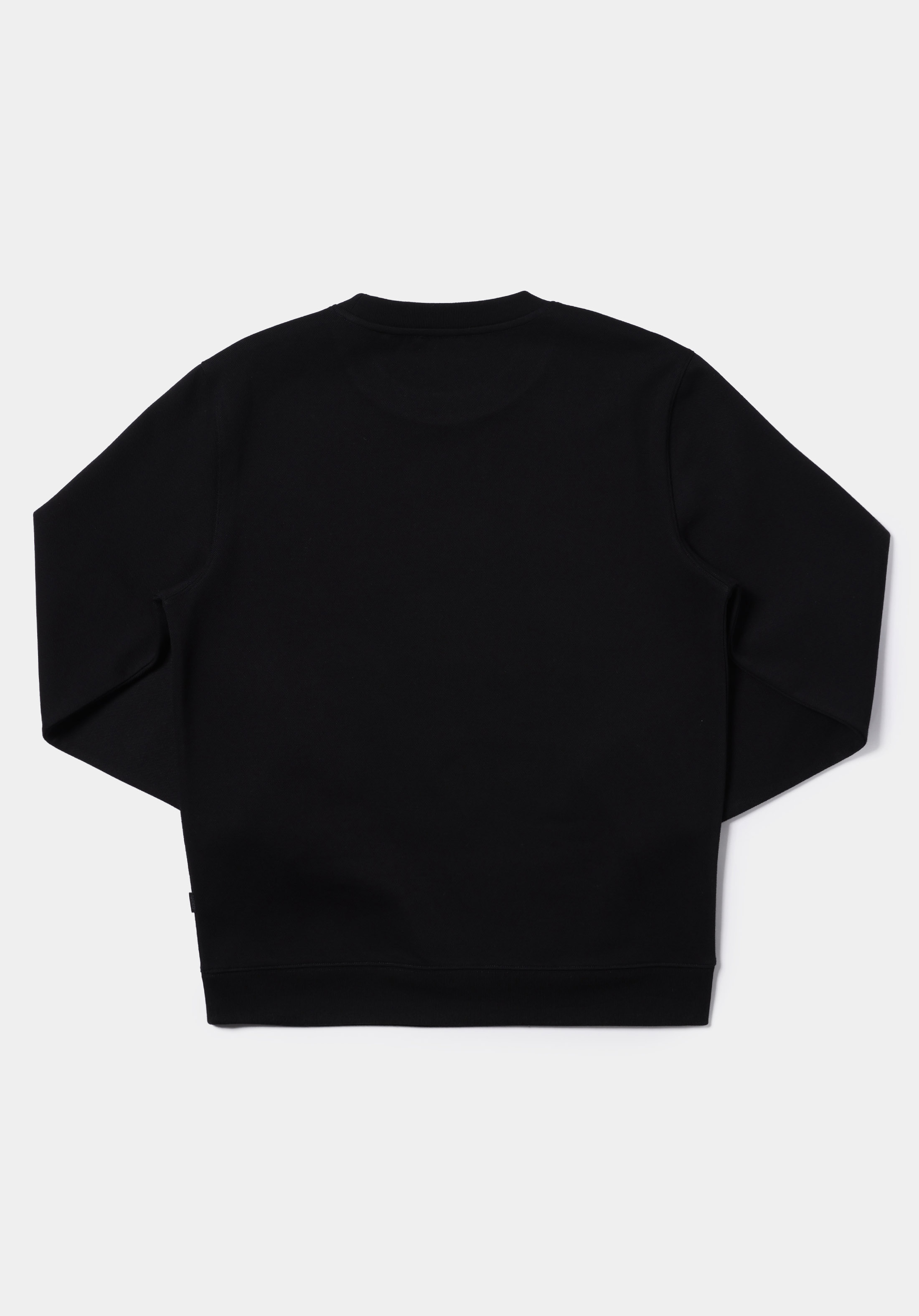 Regular Fit   Erkek Siyah Sweatshirt