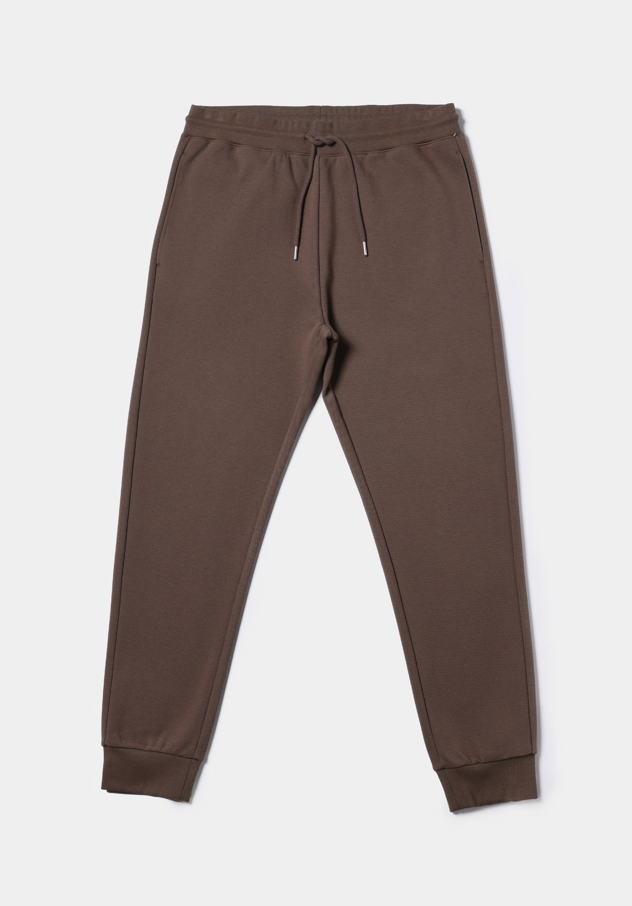 Regular Fit Orta Bel Düz Erkek Gri Eşofman Altı