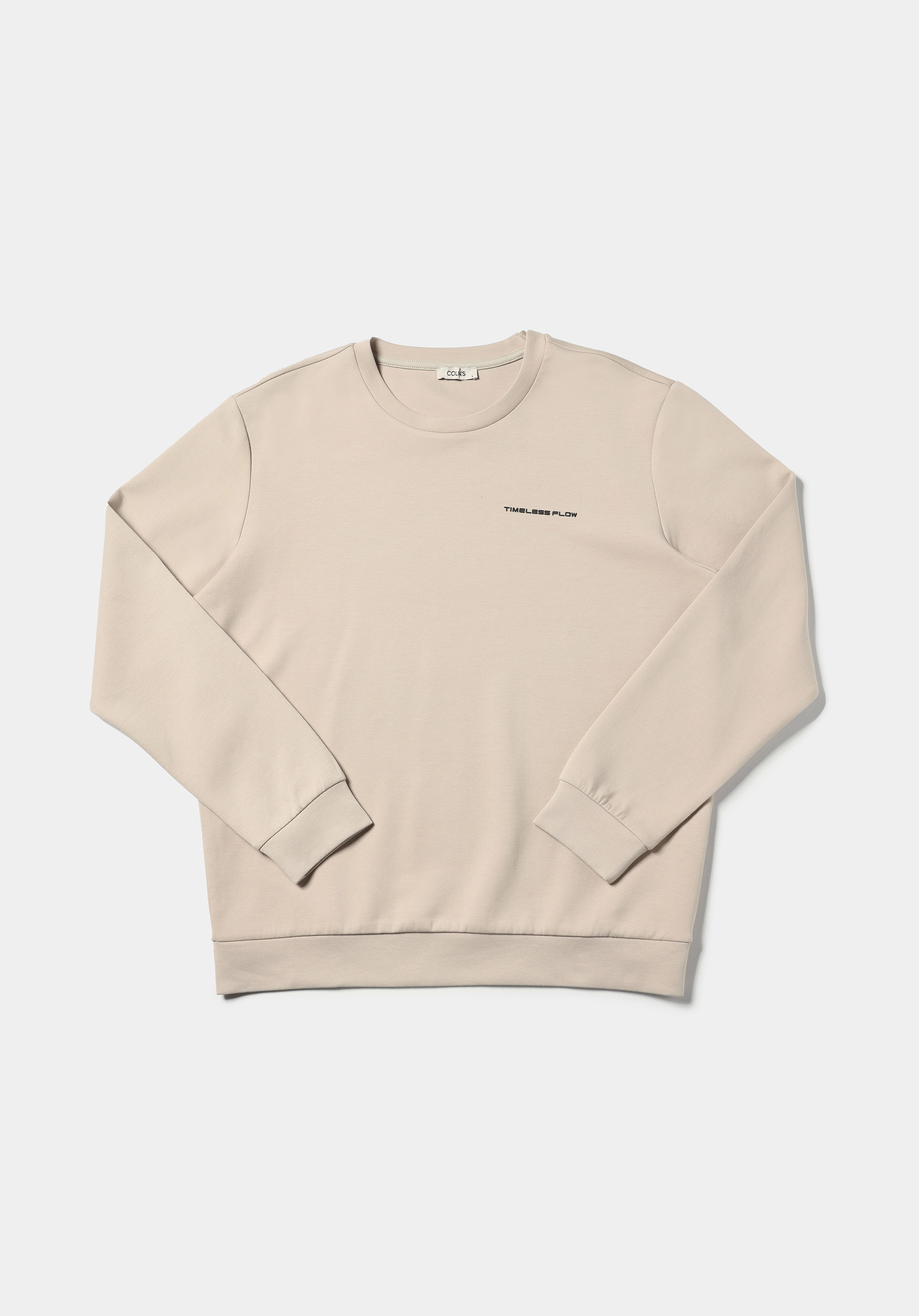 Regular Fit   Erkek Bej Sweatshirt