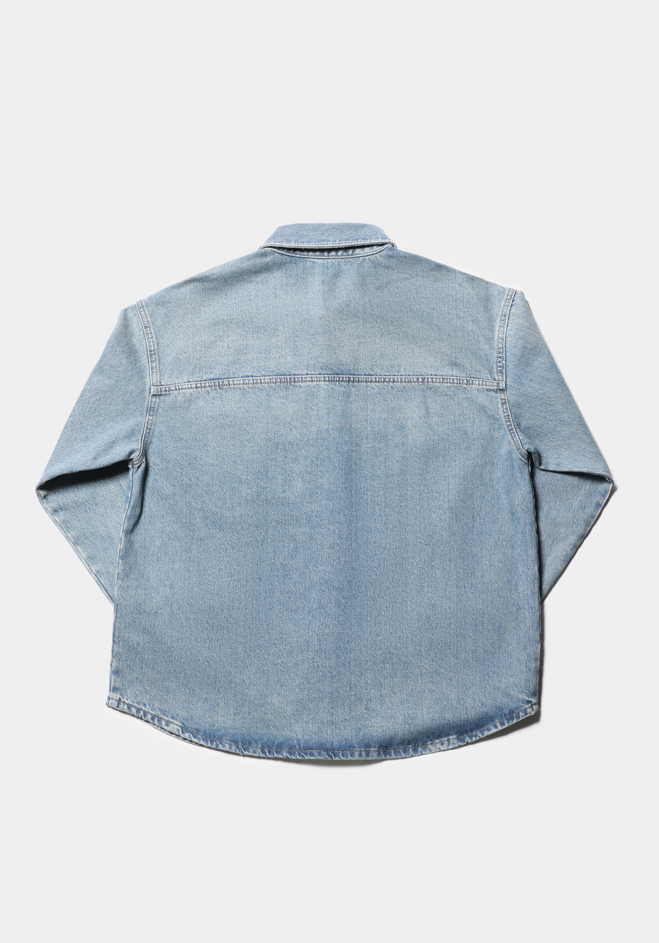 Oversize Fit   Kadın Mavi Shacket