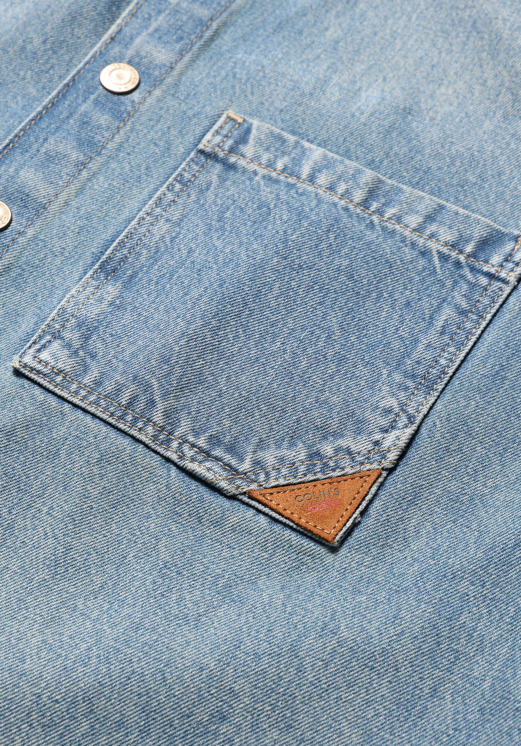 Oversize Fit   Kadın Mavi Shacket