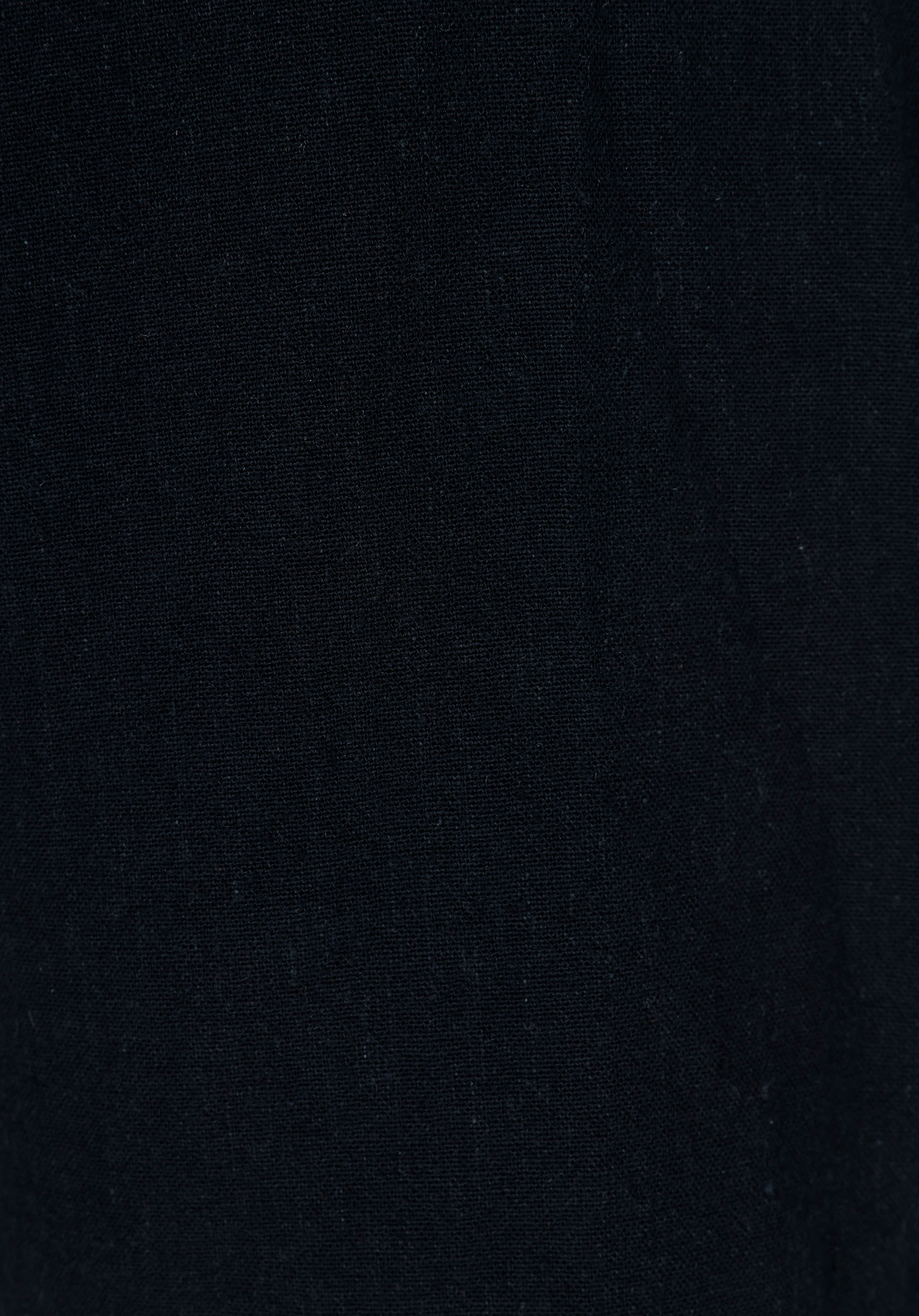 Regular Fit Orta Bel Düz Erkek Siyah Şort