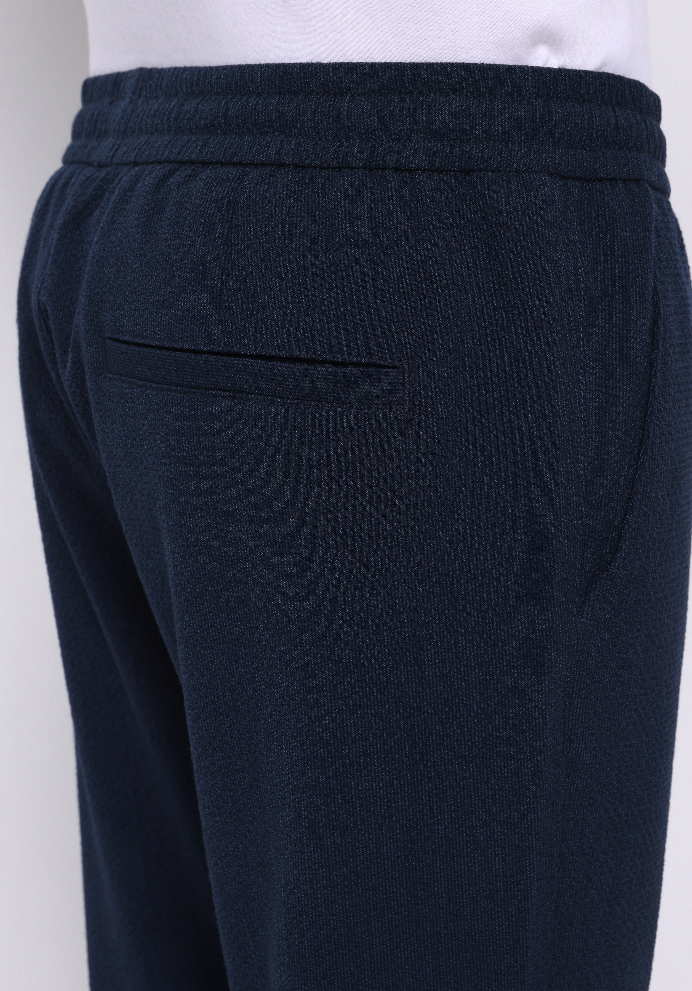 Slim Fit Orta Bel Uzun Paça Erkek Lacivert  Pantolon