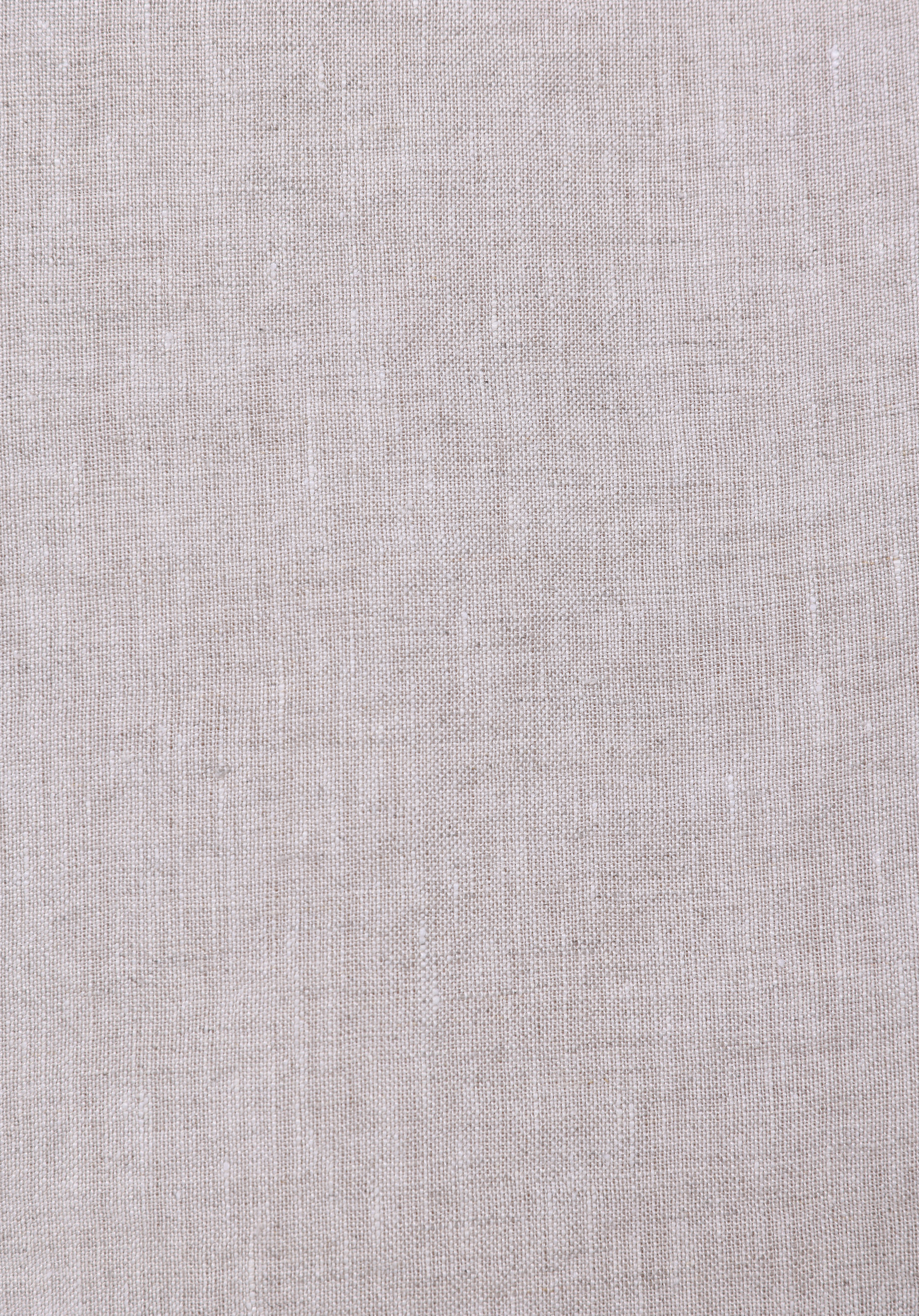 Regular Fit Shirt Neck Düz Erkek Bej Uzun Kol Gömlek