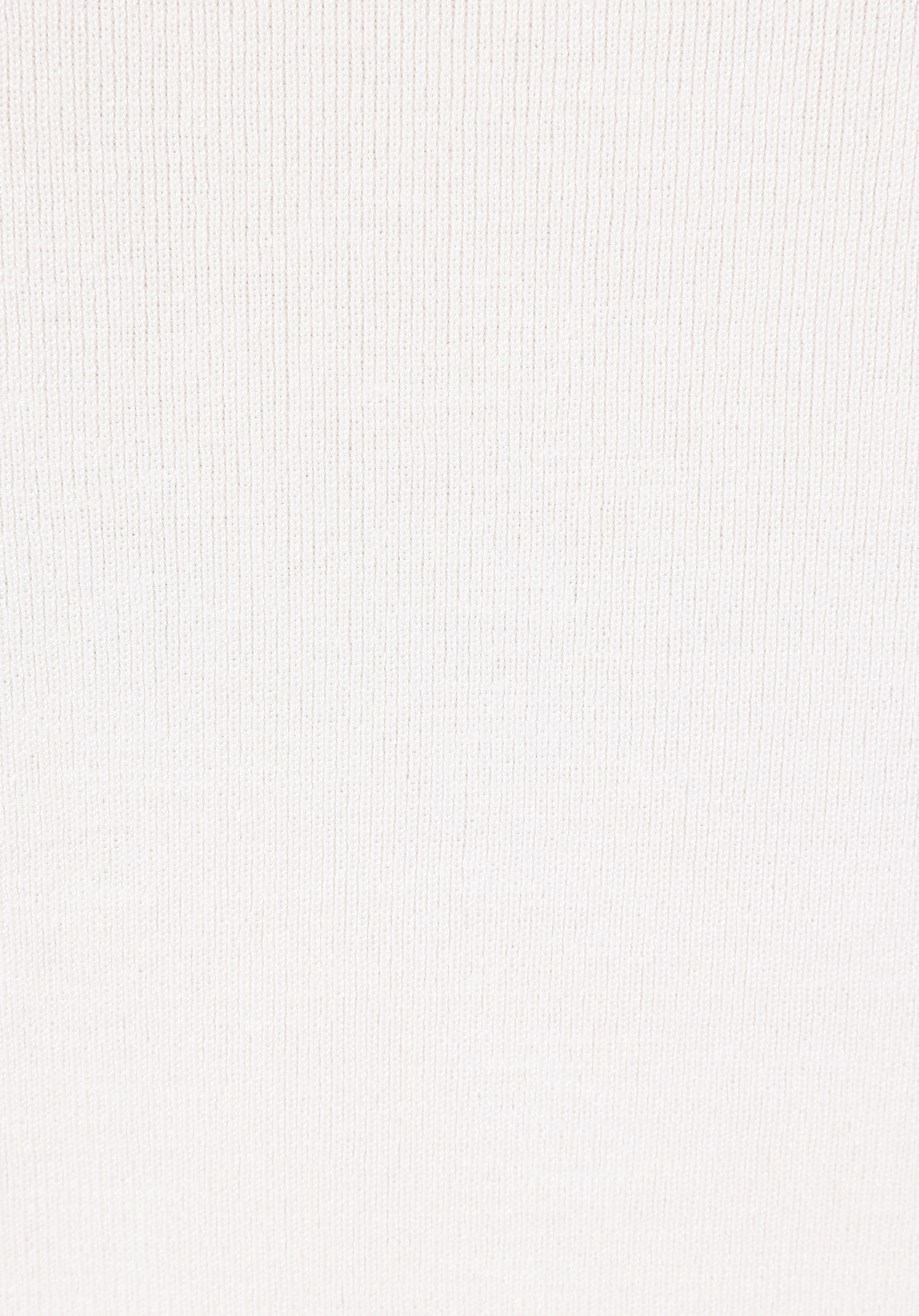 Slim Fit Dik Yaka  Kadın Ekru Kısa Kol Kazak